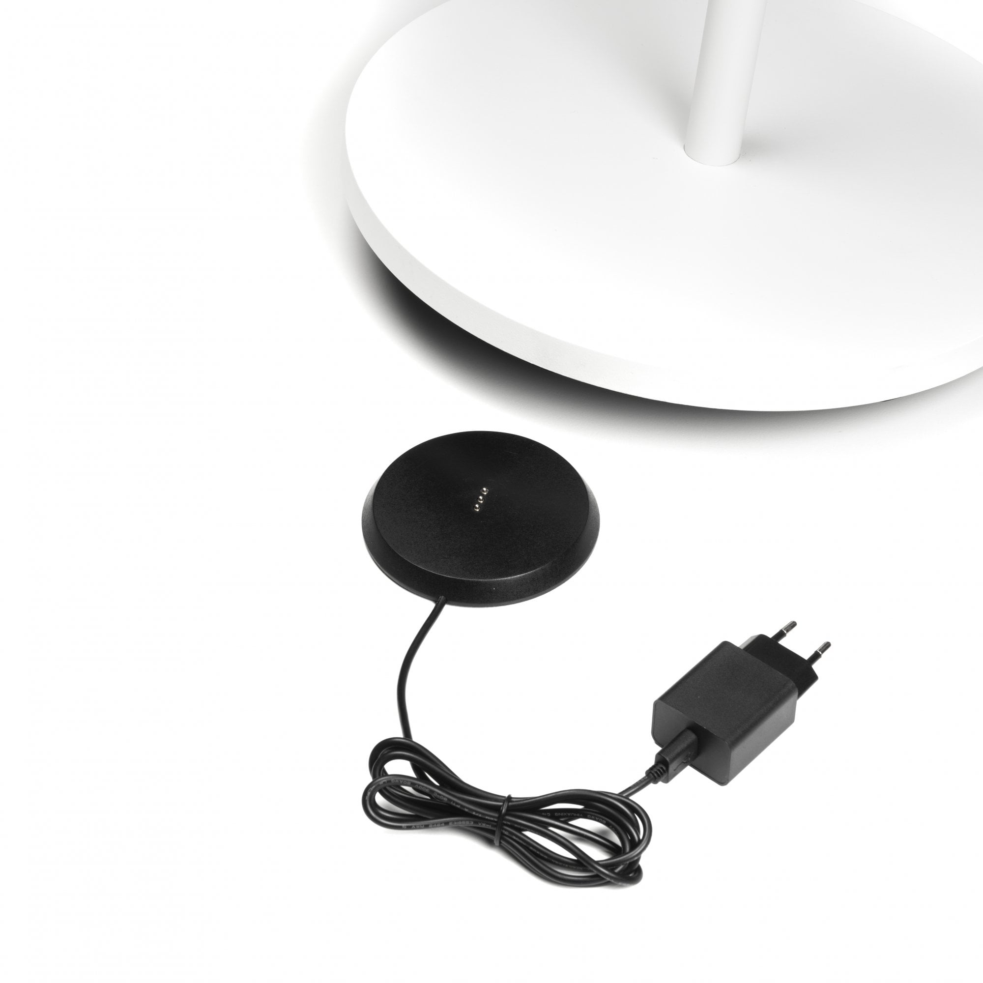 Konstsmide Pomezia RGBW Outdoor Floor Lantern USB LED - Matt White