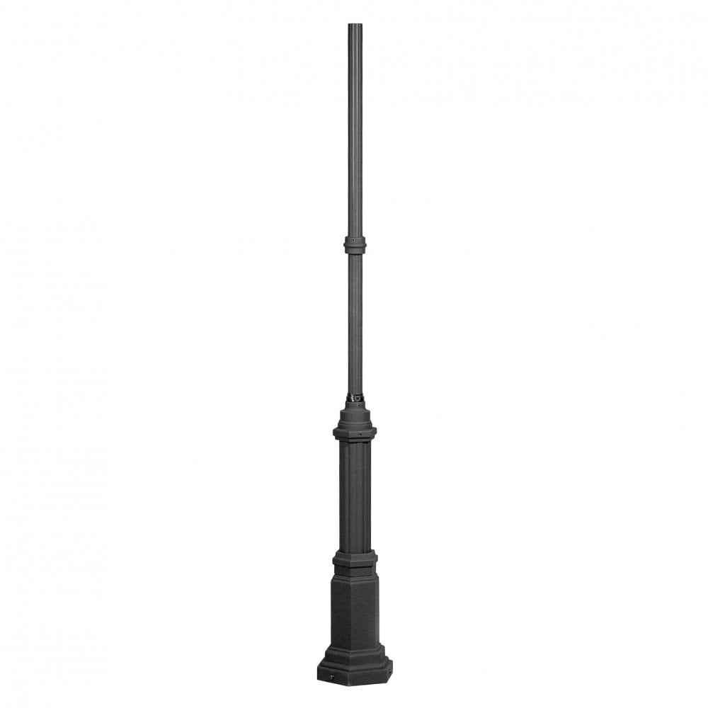 Konstsmide Hercules 2130mm Column - Matt Black - Base Only