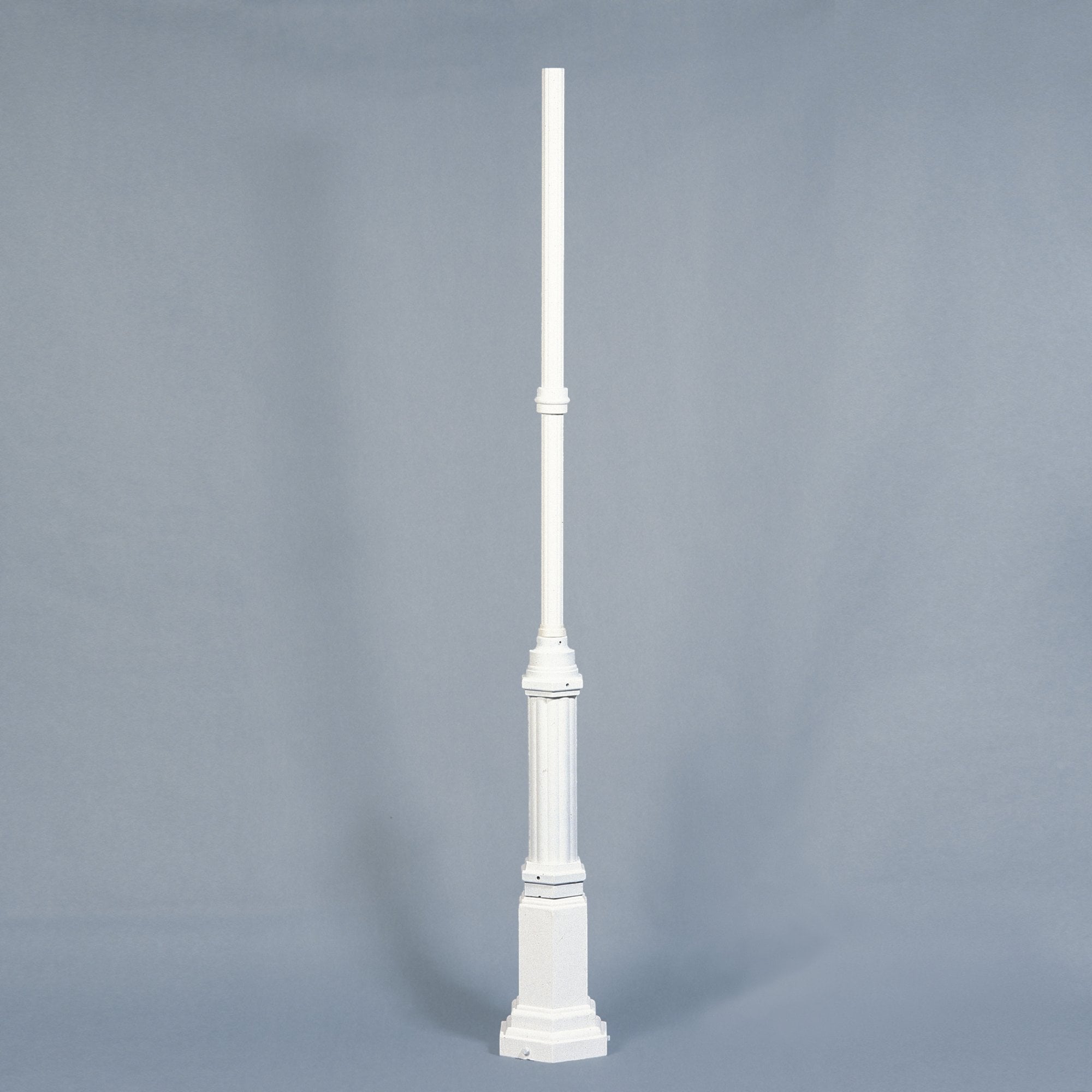 Konstsmide Hercules 2130mm Column - Matt White - Base Only