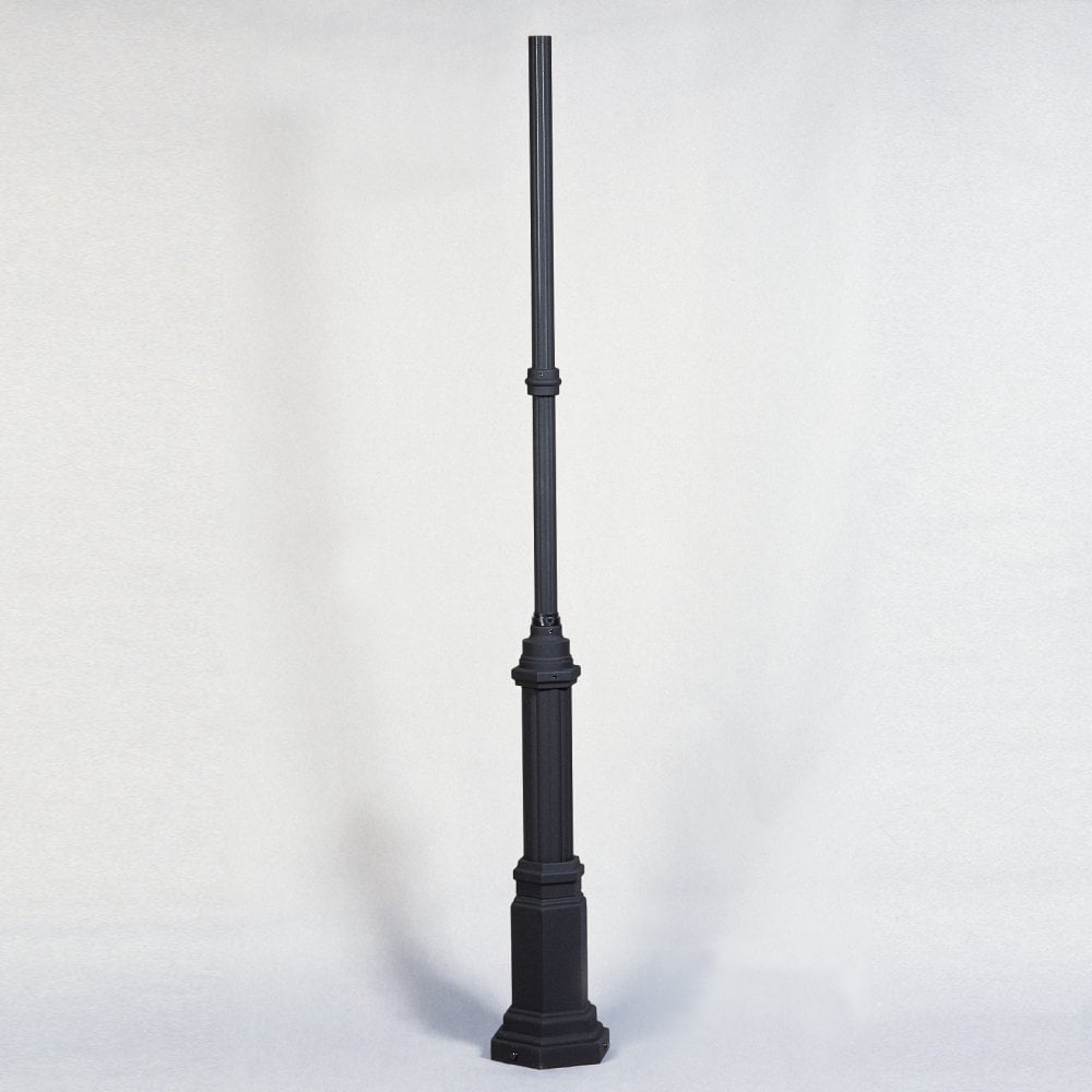 Konstsmide Hercules 2630mm Column - Matt Black - Base Only