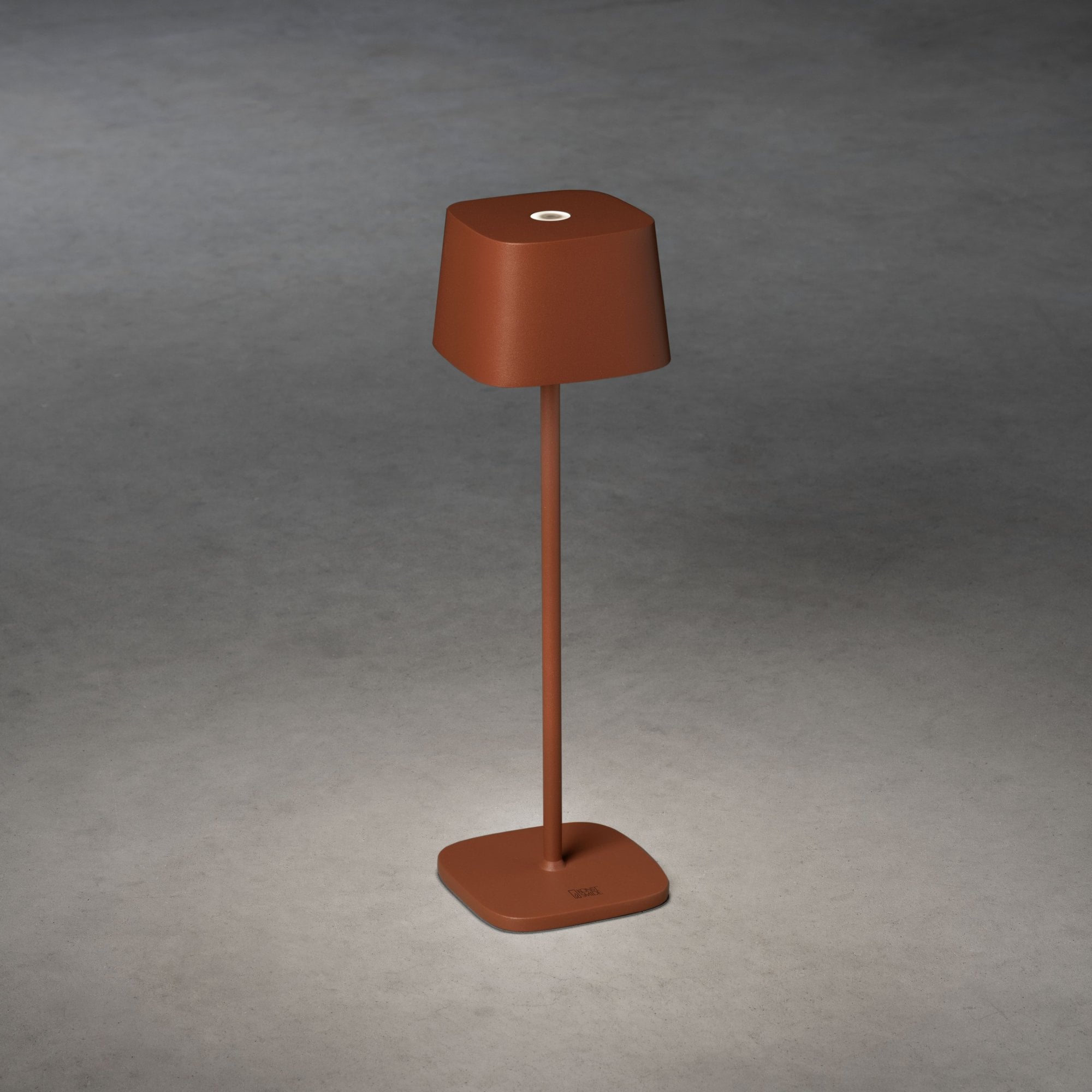 Konstsmide Capri LED Table Lamp with USB - Matt Terracotta