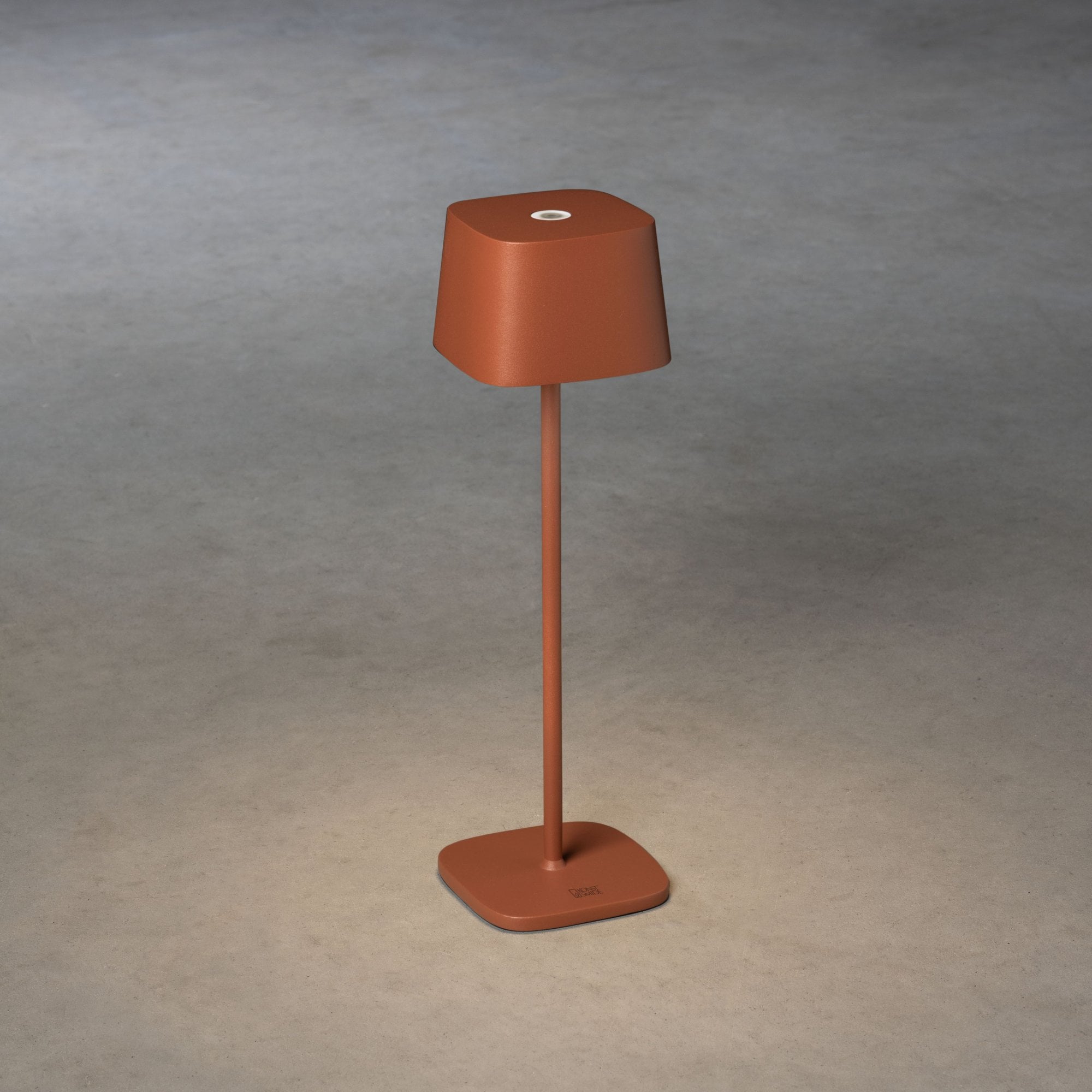 Konstsmide Capri LED Table Lamp with USB - Matt Terracotta