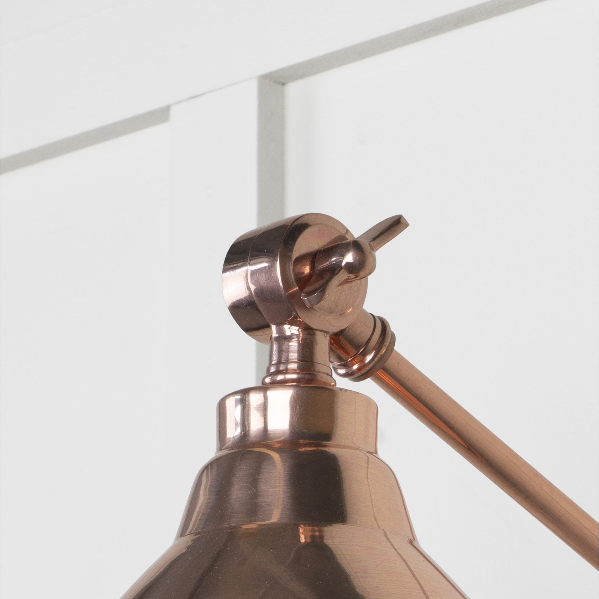From The Anvil Smooth Copper Brindley Wall Light