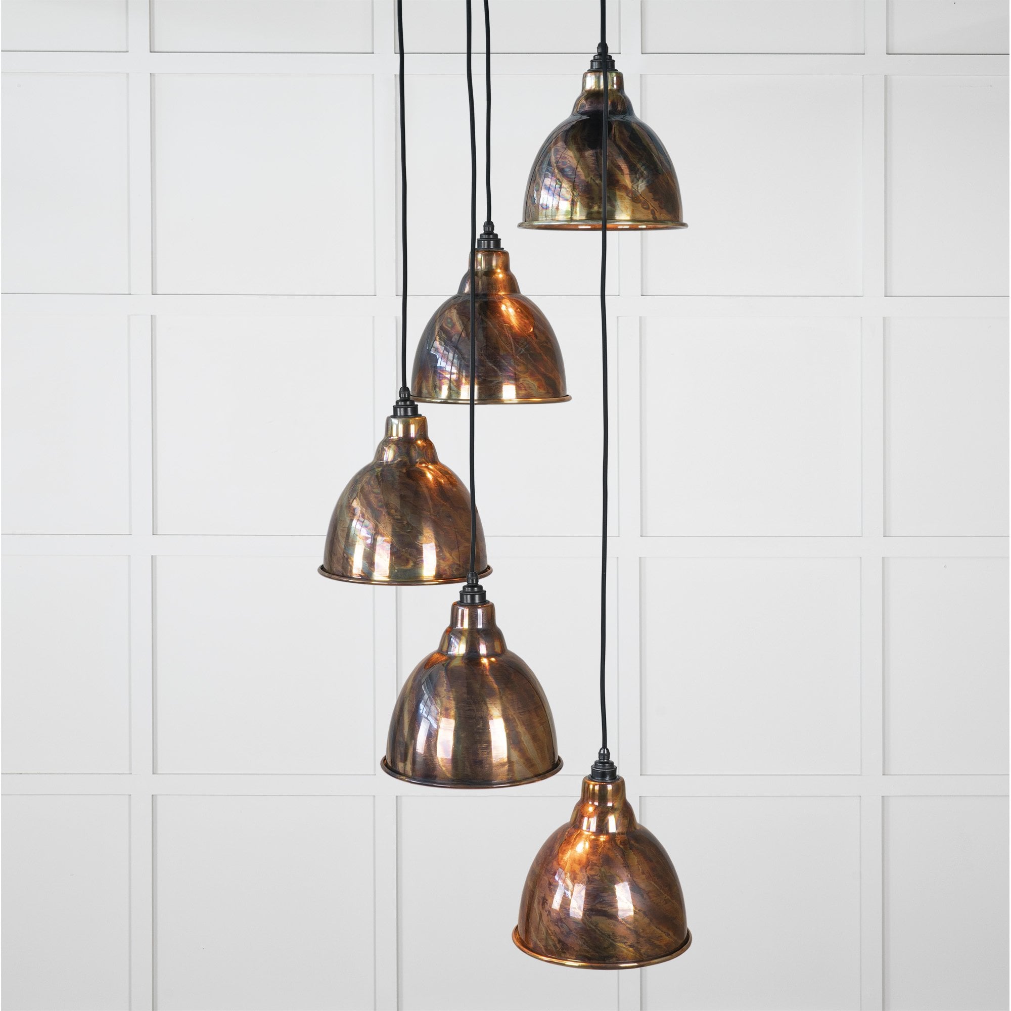 From The Anvil Burnished Brindley Cluster Pendant