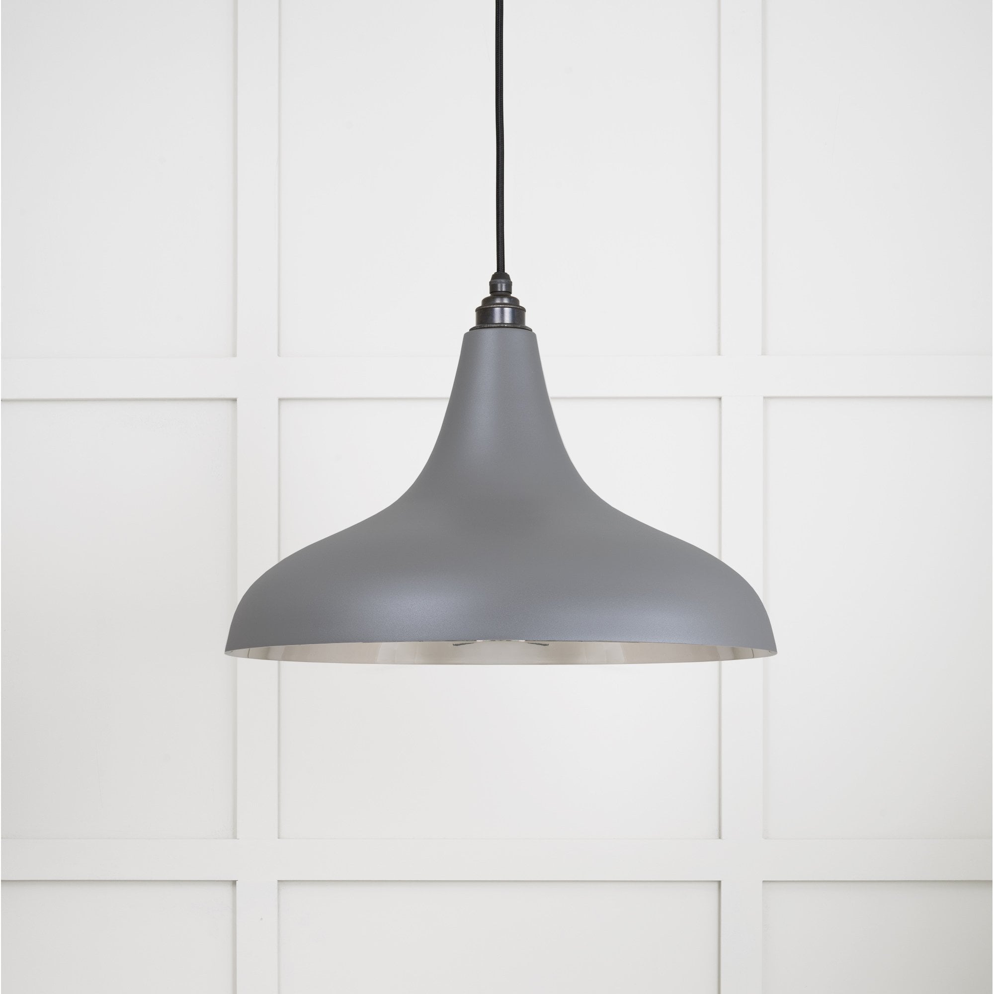 From The Anvil Smooth Nickel Frankley Pendant - Bluff (Warm Grey)