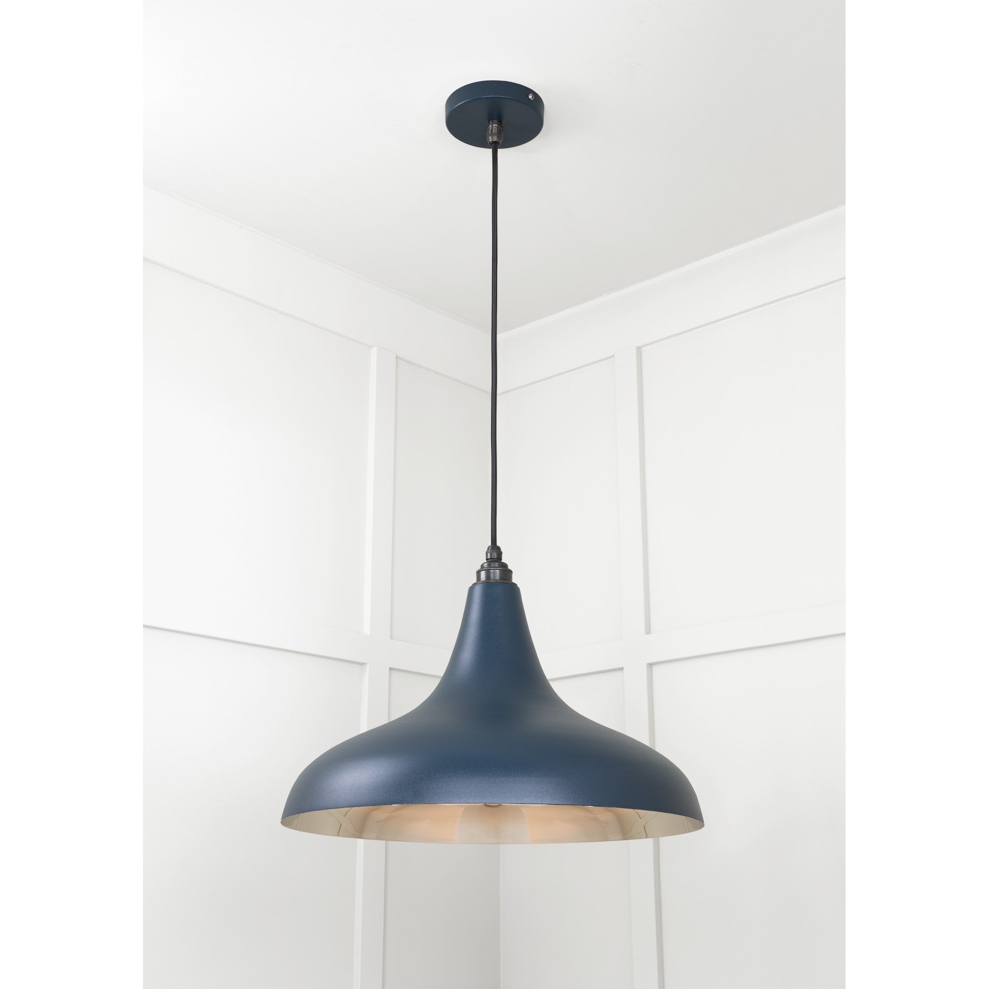 From The Anvil Smooth Nickel Frankley Pendant - Dusk (Dark Blue/Grey)