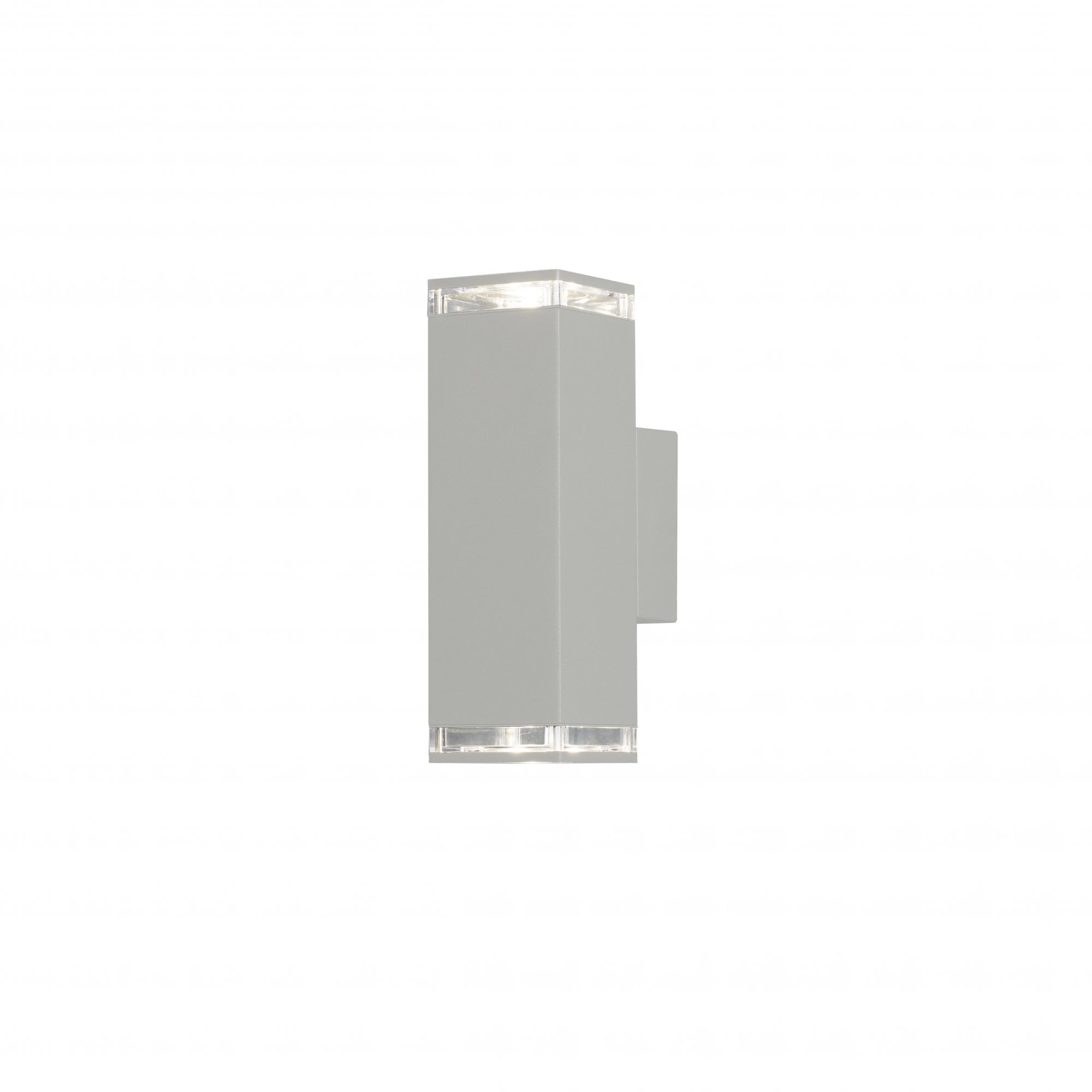 Konstsmide Pollux Single Ring Up/Down Wall Light - Matt White