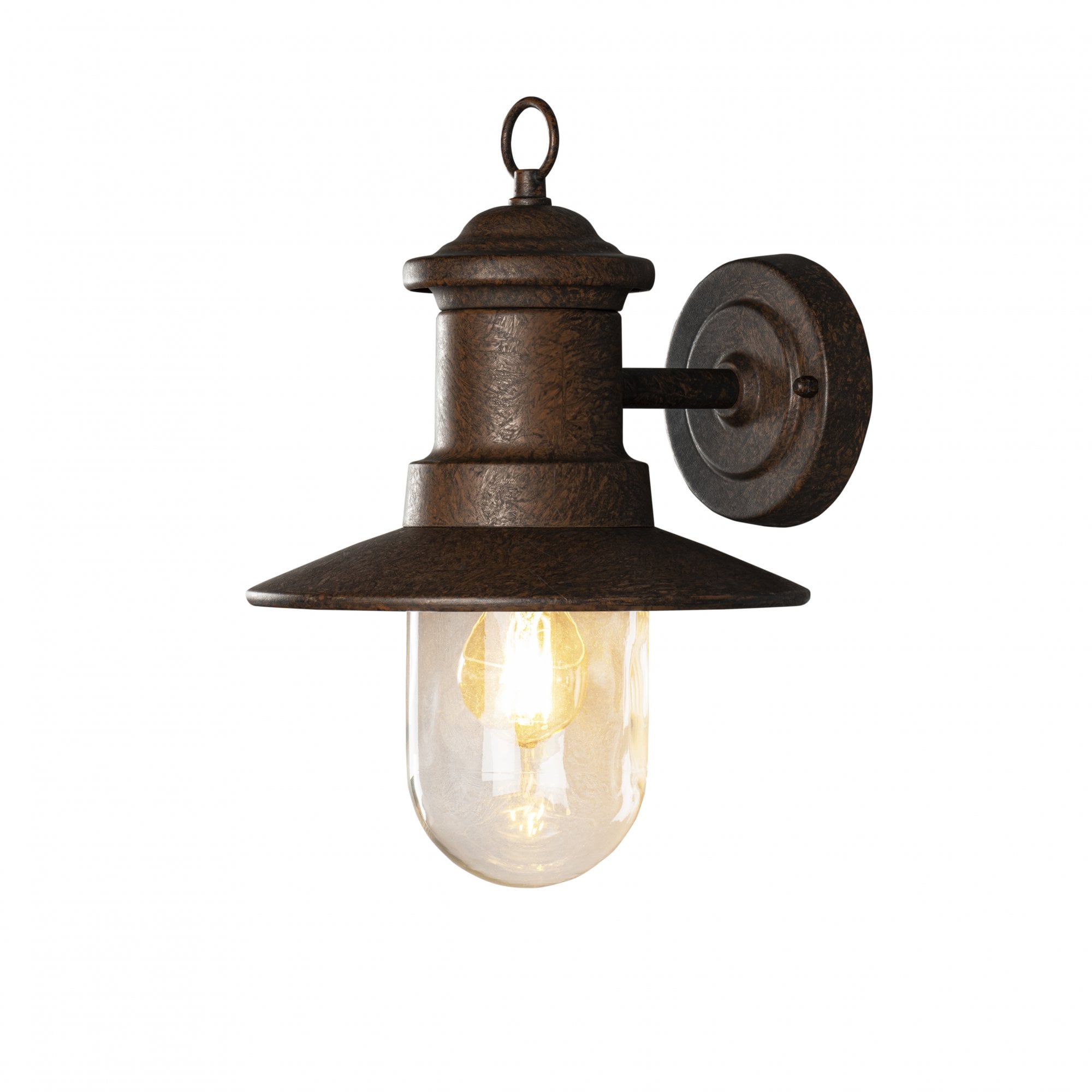 Konstsmide Napoli Wall Light - Rust