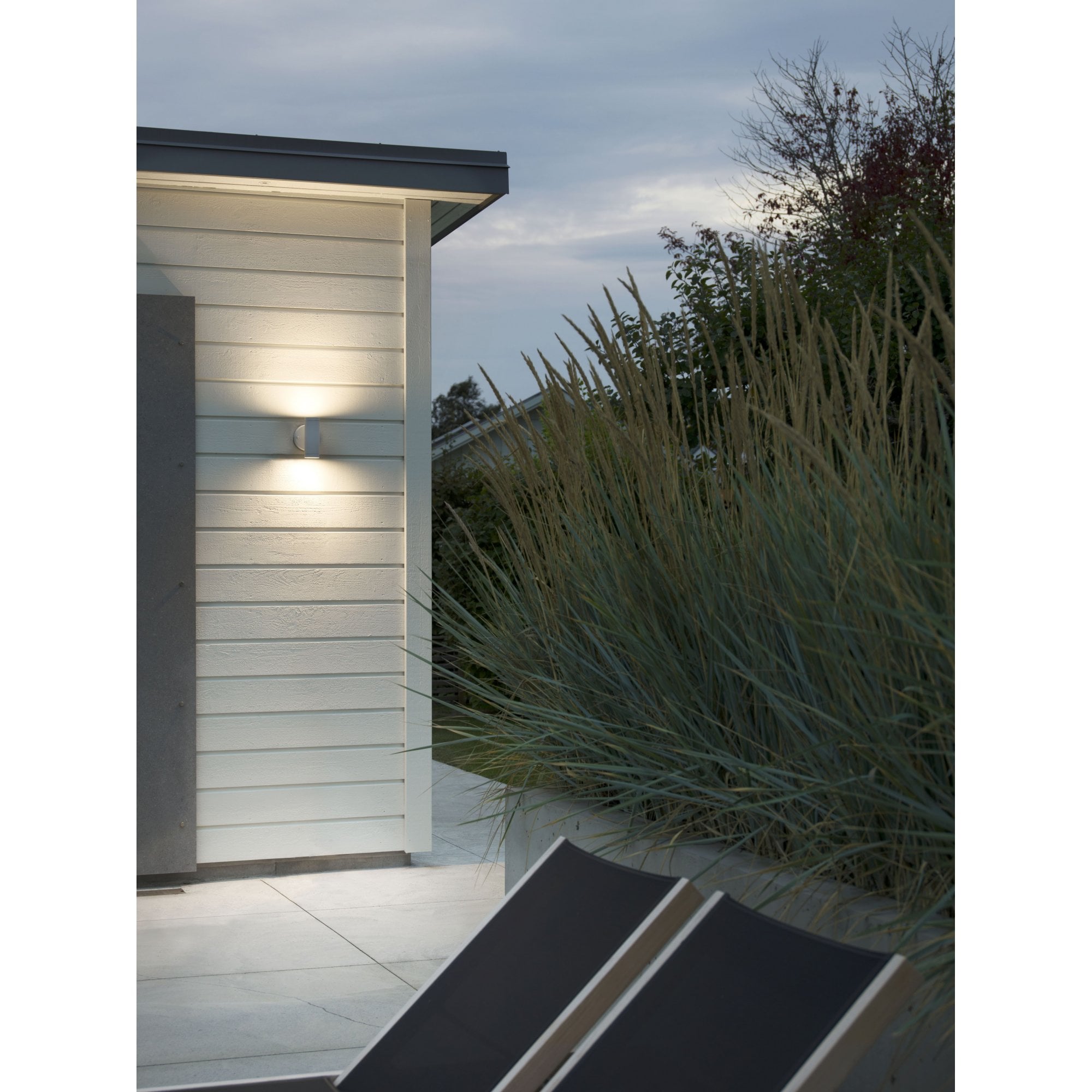 Konstsmide Modena LED Up/Down Wall Light - Black