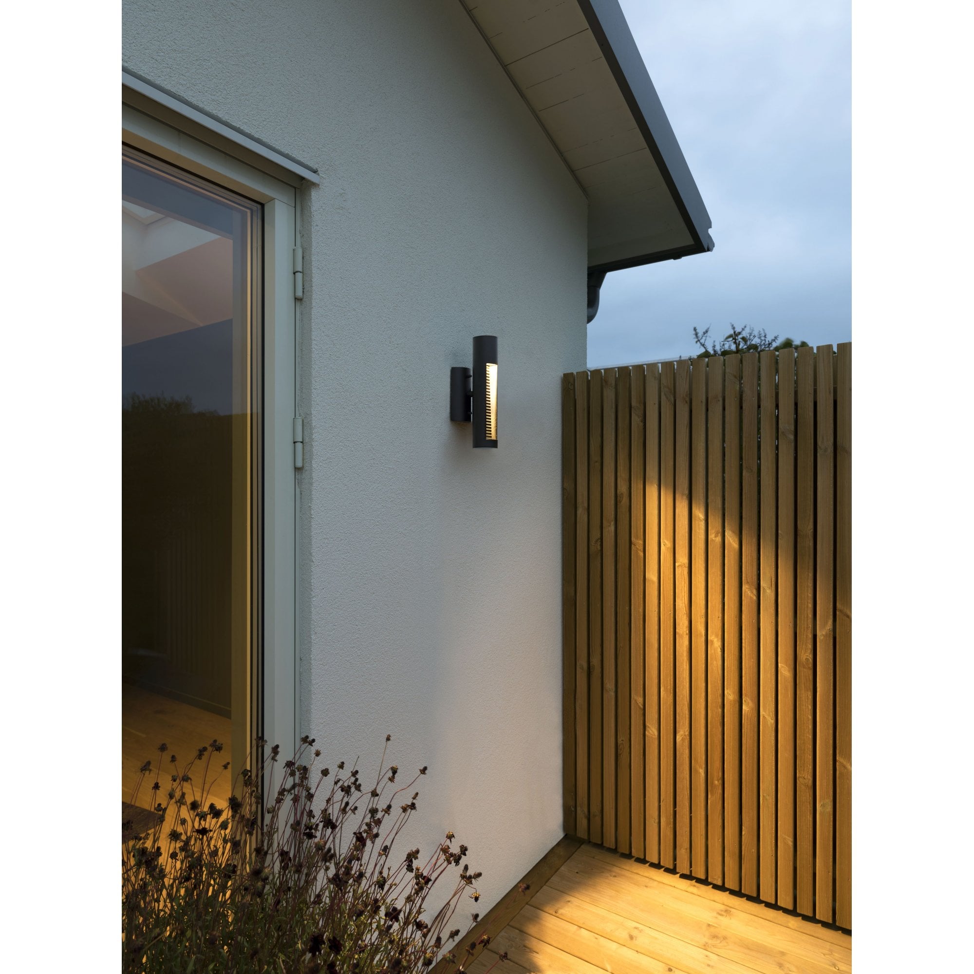 Konstsmide Udine LED Wall Light - Black