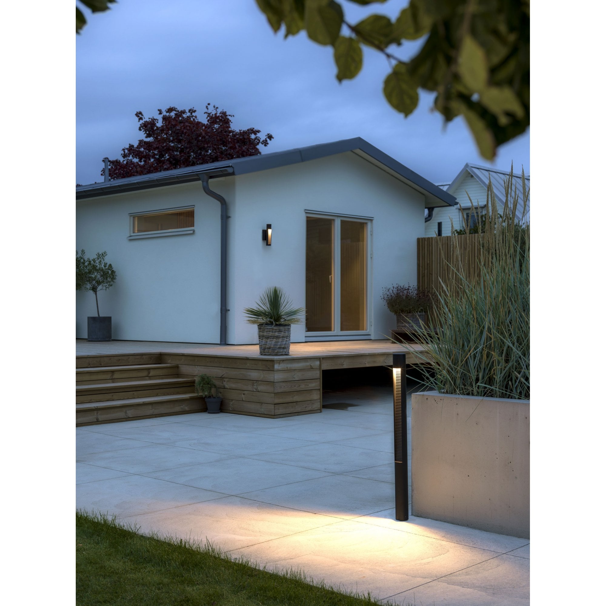 Konstsmide Udine LED Wall Light - Black