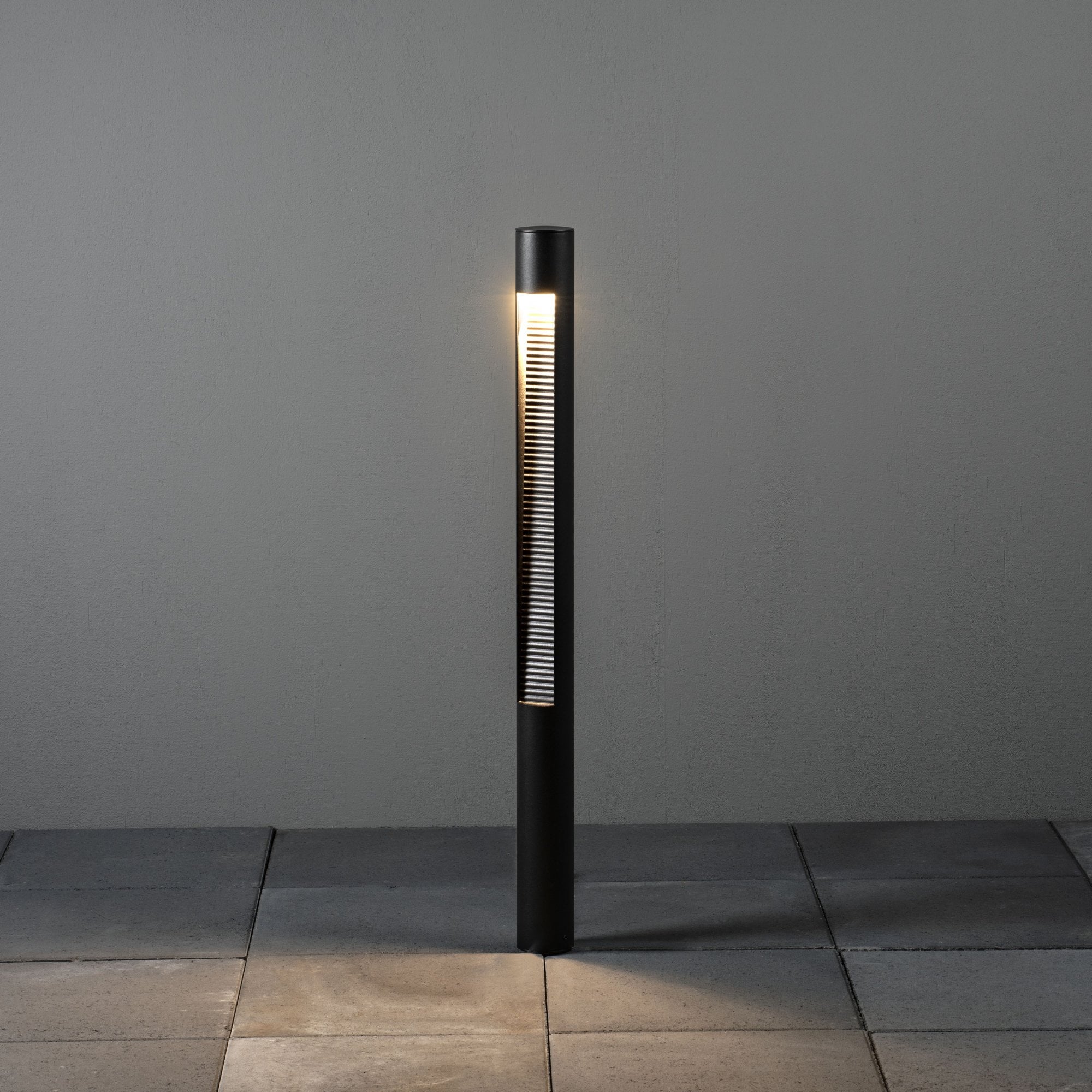 Konstsmide Udine LED Short Pole Light - Black