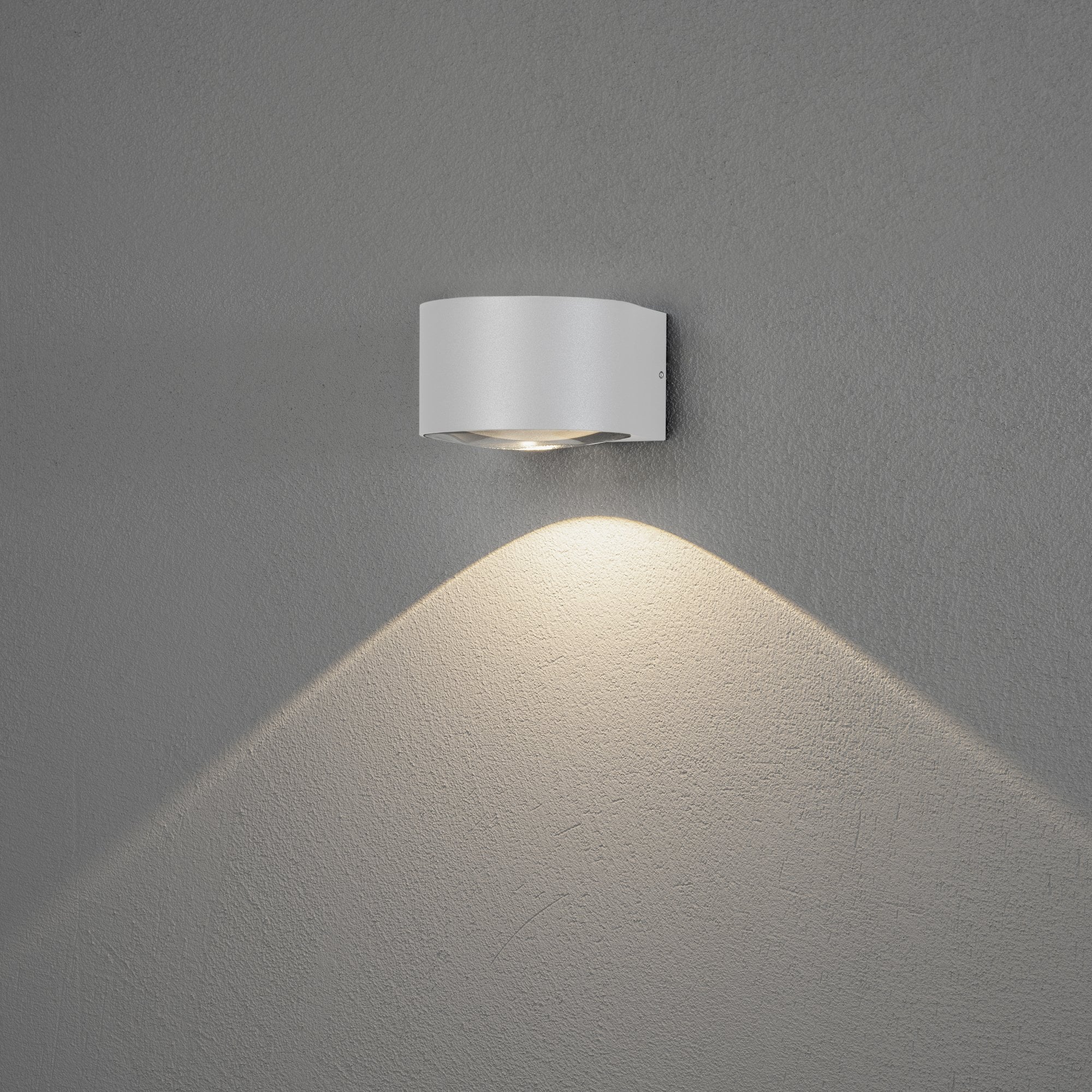 Konstsmide Gela LED Down Wall Light - Matt White