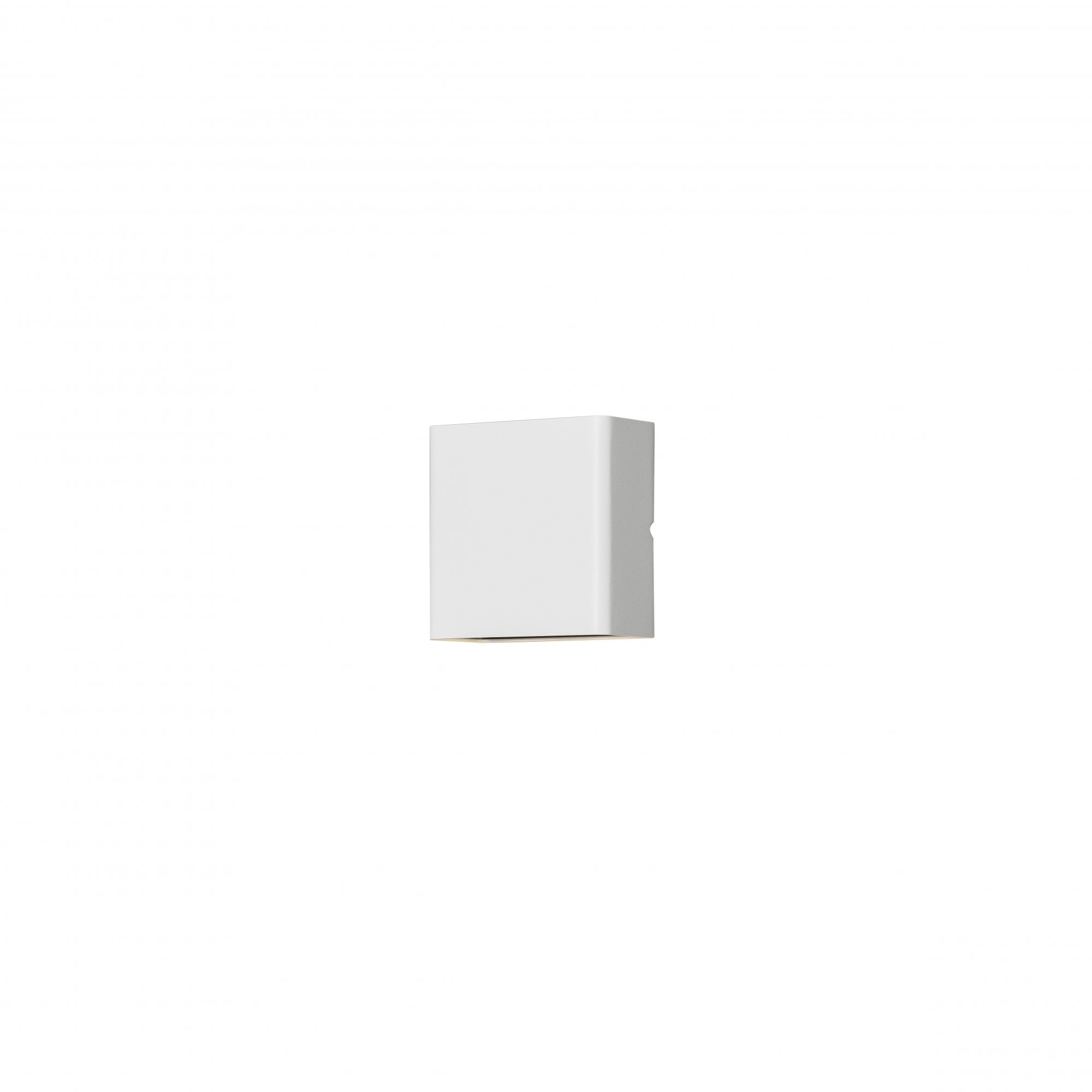 Konstsmide Chieri Square LED Wall Light - Matt White