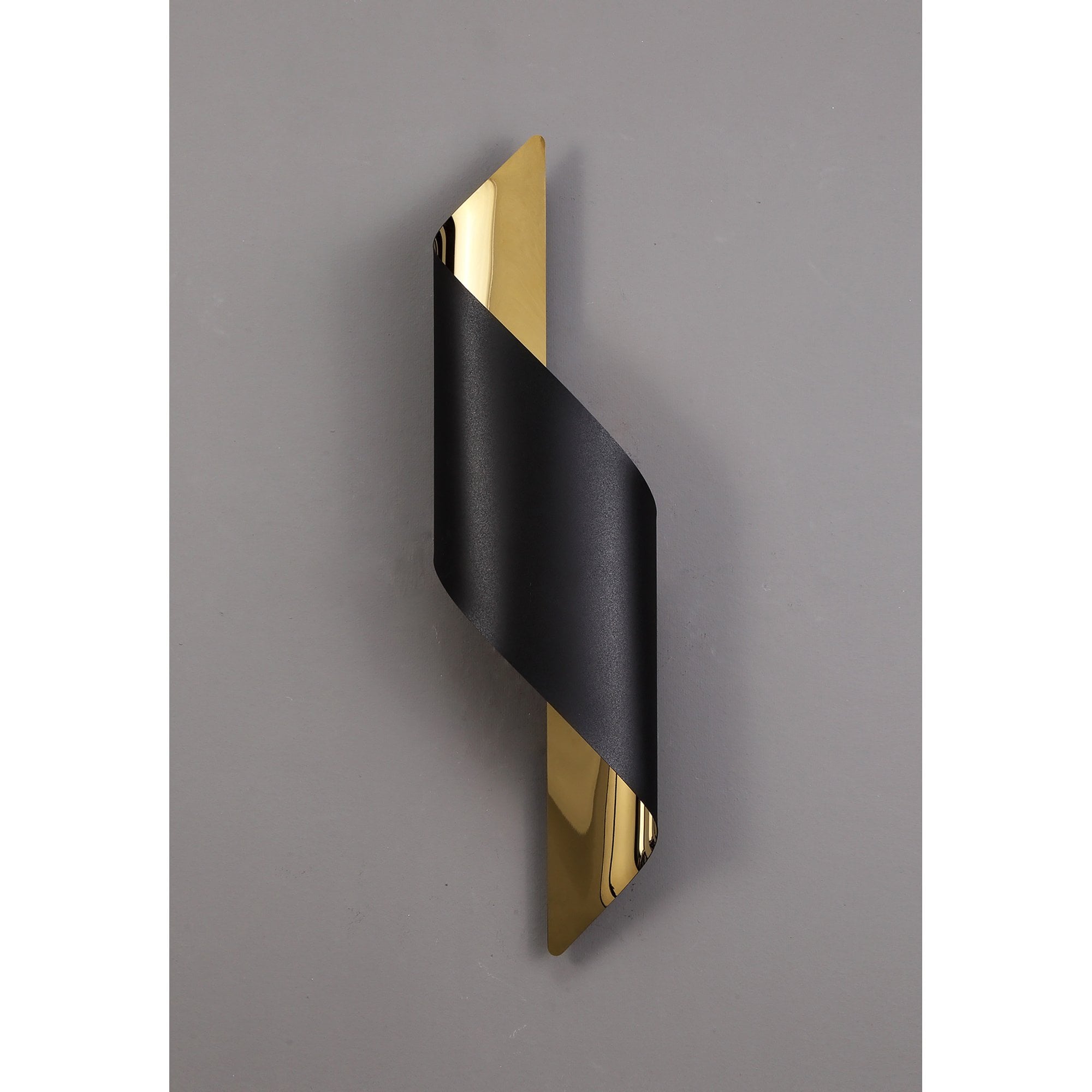 Fabula Barrington Large LED Wall Lamp - Sand Black & Gold