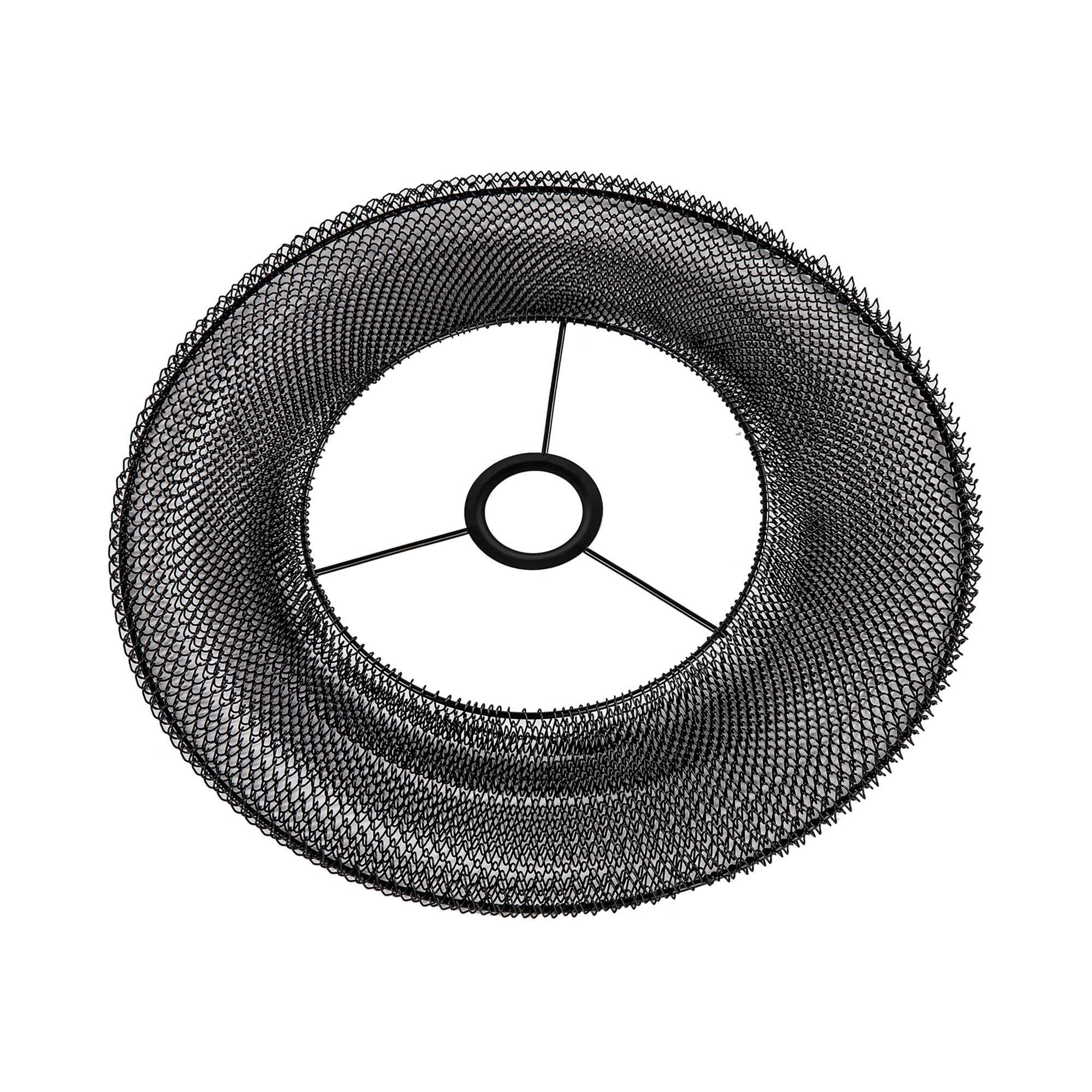 Fabula Belle Vue 40cm Adjustable & Flexible Shade - Matt Black - Shade Only