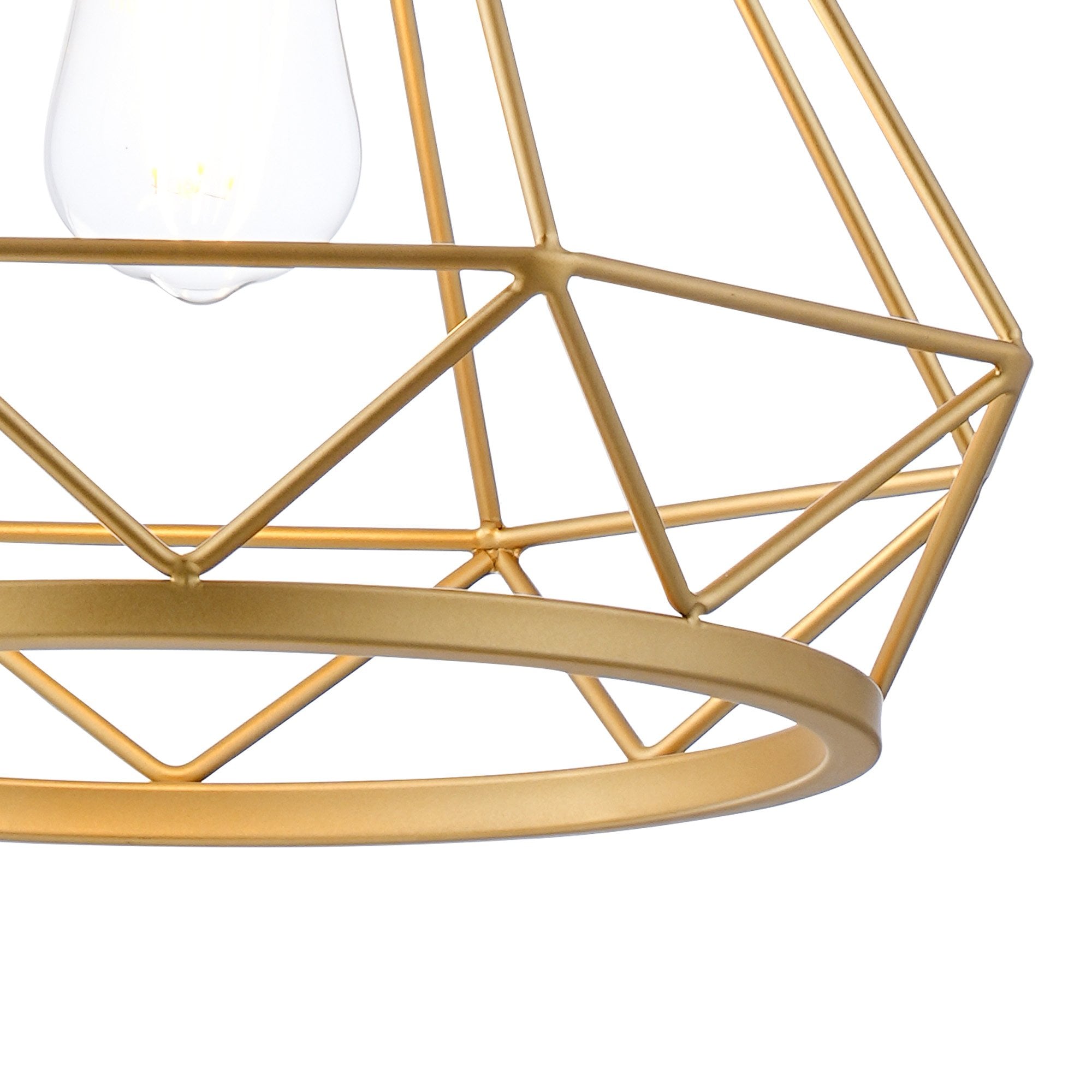 Fabula Beverley Large Diamond Pendant - Gold