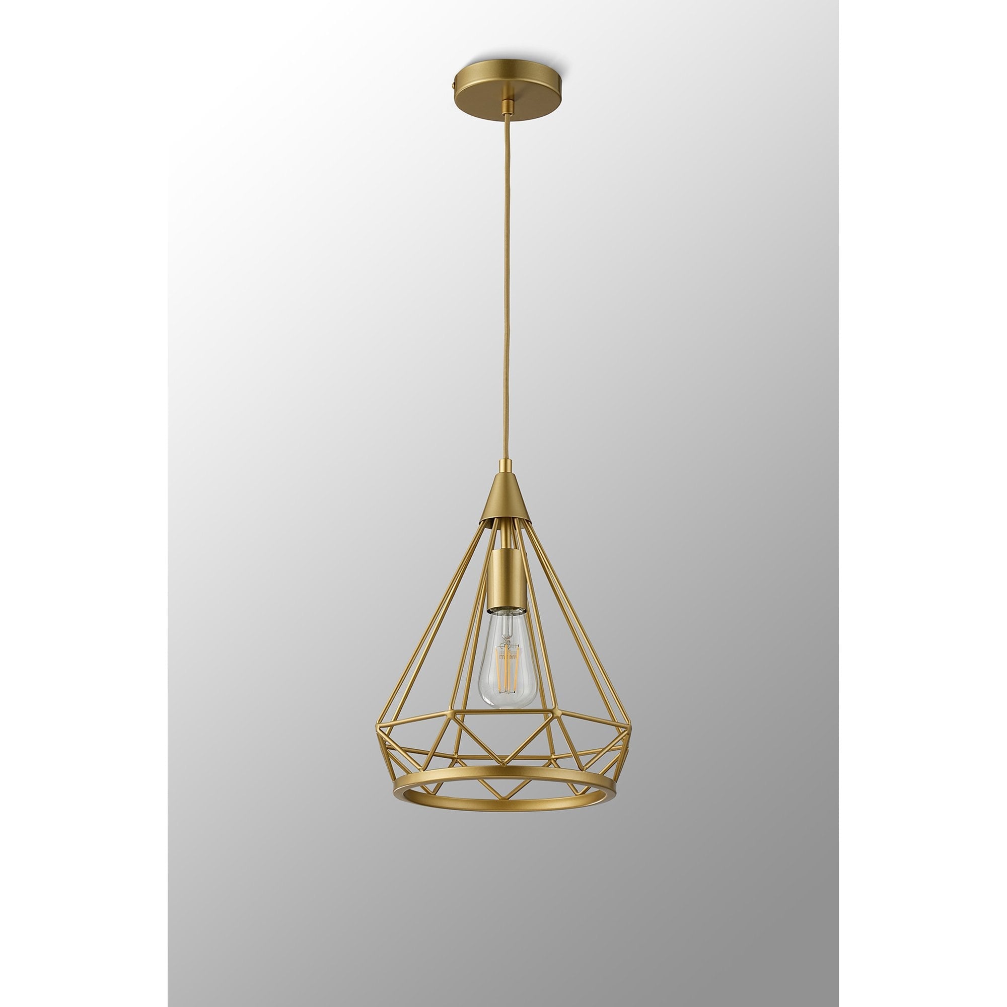 Fabula Beverley Small Diamond Pendant - Gold