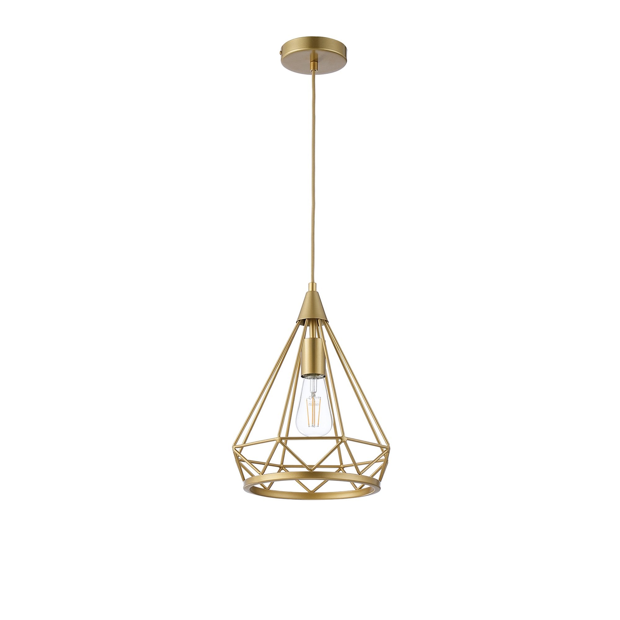 Fabula Beverley Small Diamond Pendant - Gold