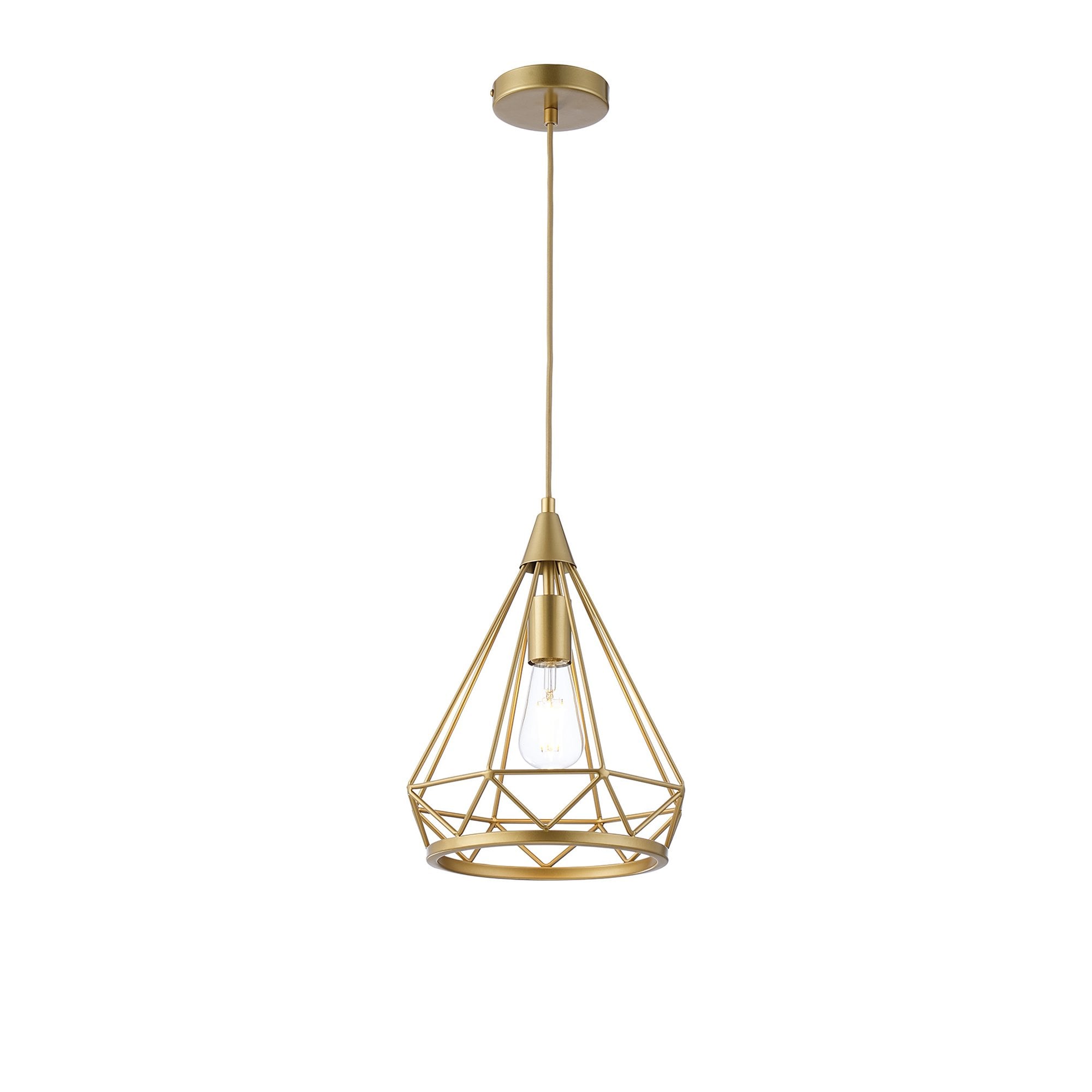 Fabula Beverley Small Diamond Pendant - Gold