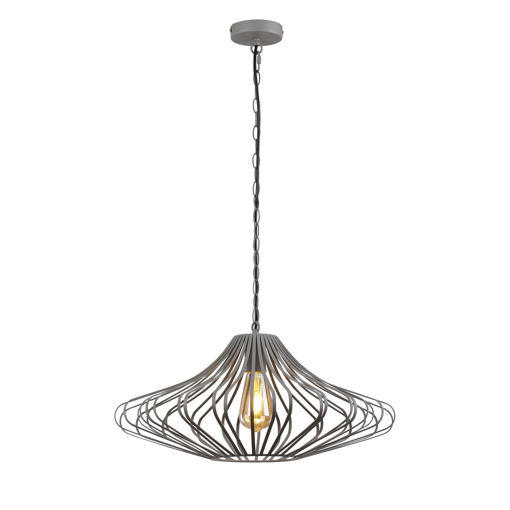 Fabula Bracken Pendant - Sand Grey