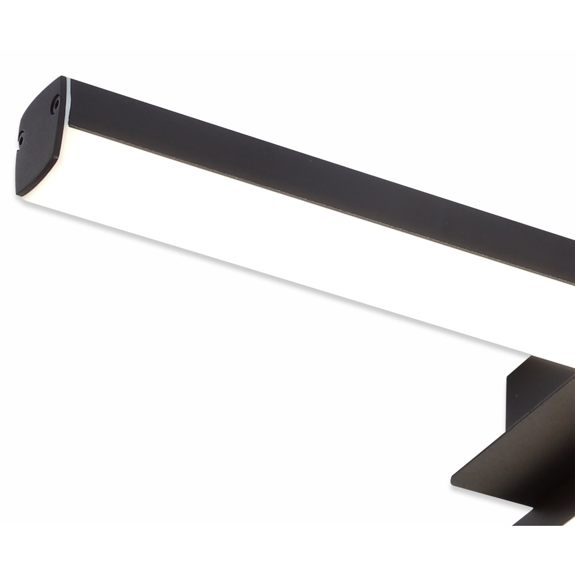 Fabula Bradwell 4 Light LED Flush Light - Sand Black - IP44