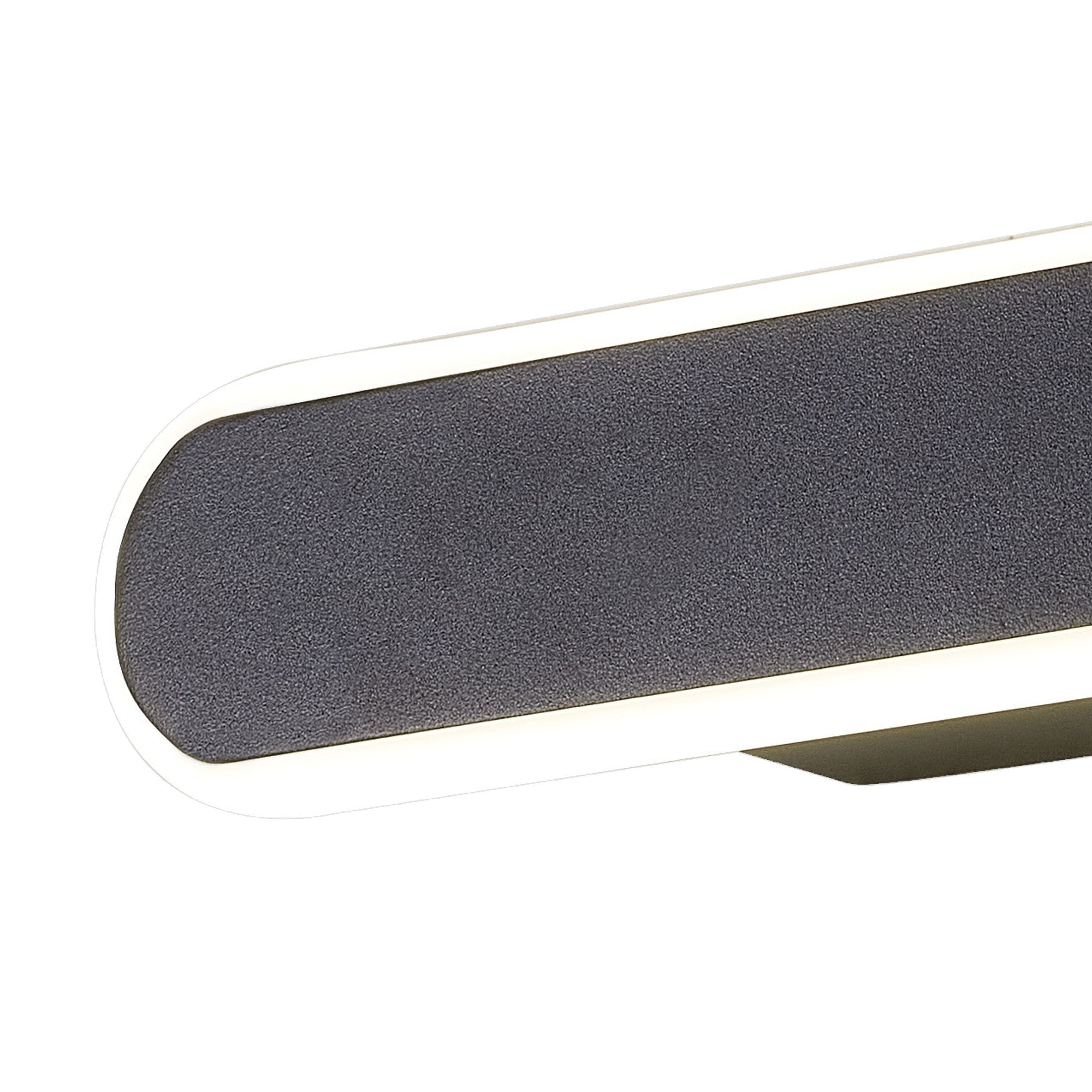 Fabula Chandler 300mm LED Wall Lamp - Satin Black