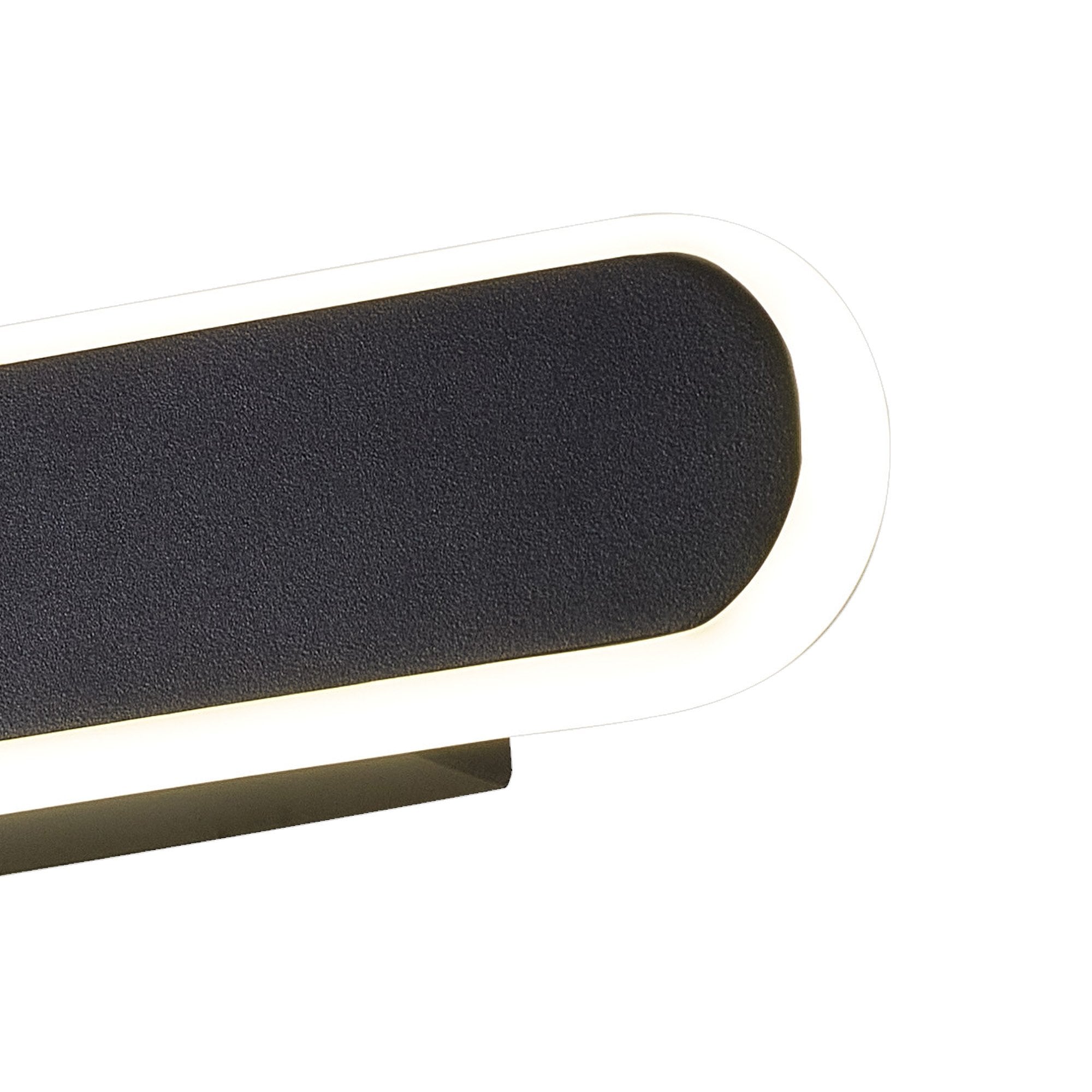 Fabula Chandler 300mm LED Wall Lamp - Satin Black