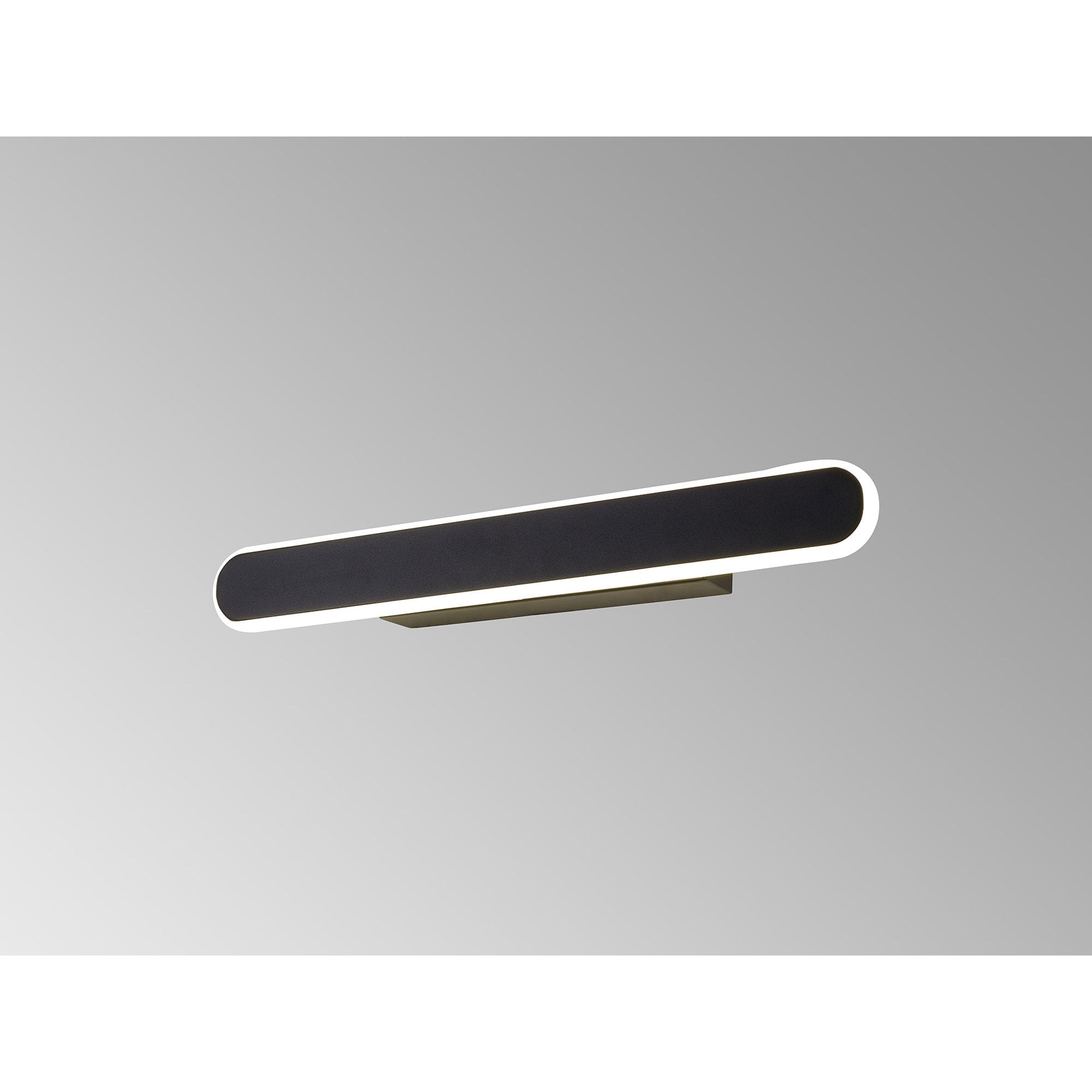 Fabula Chandler 400mm LED Wall Lamp - Satin Black