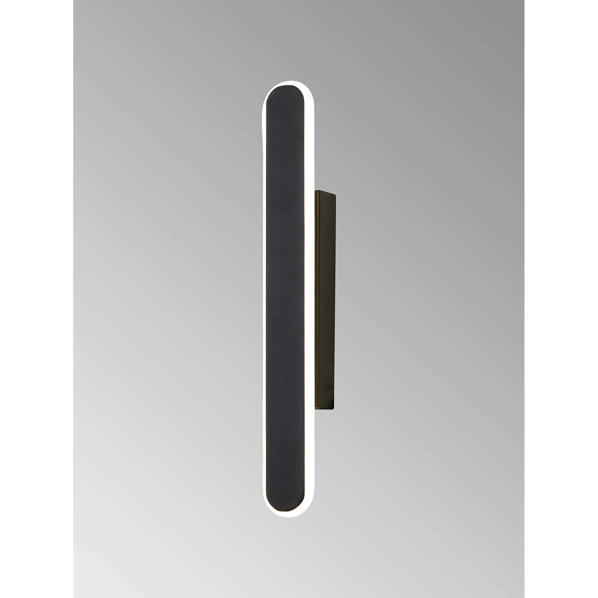 Fabula Chandler 400mm LED Wall Lamp - Satin Black