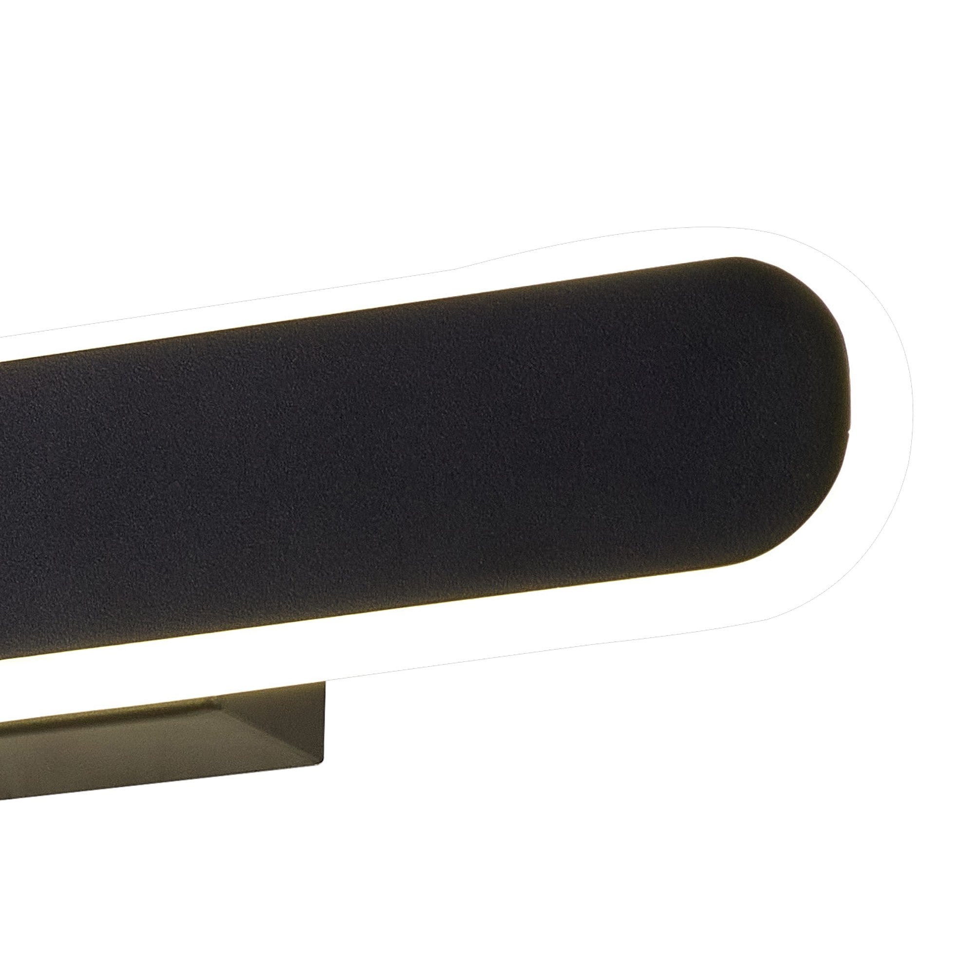 Fabula Chandler 400mm LED Wall Lamp - Satin Black