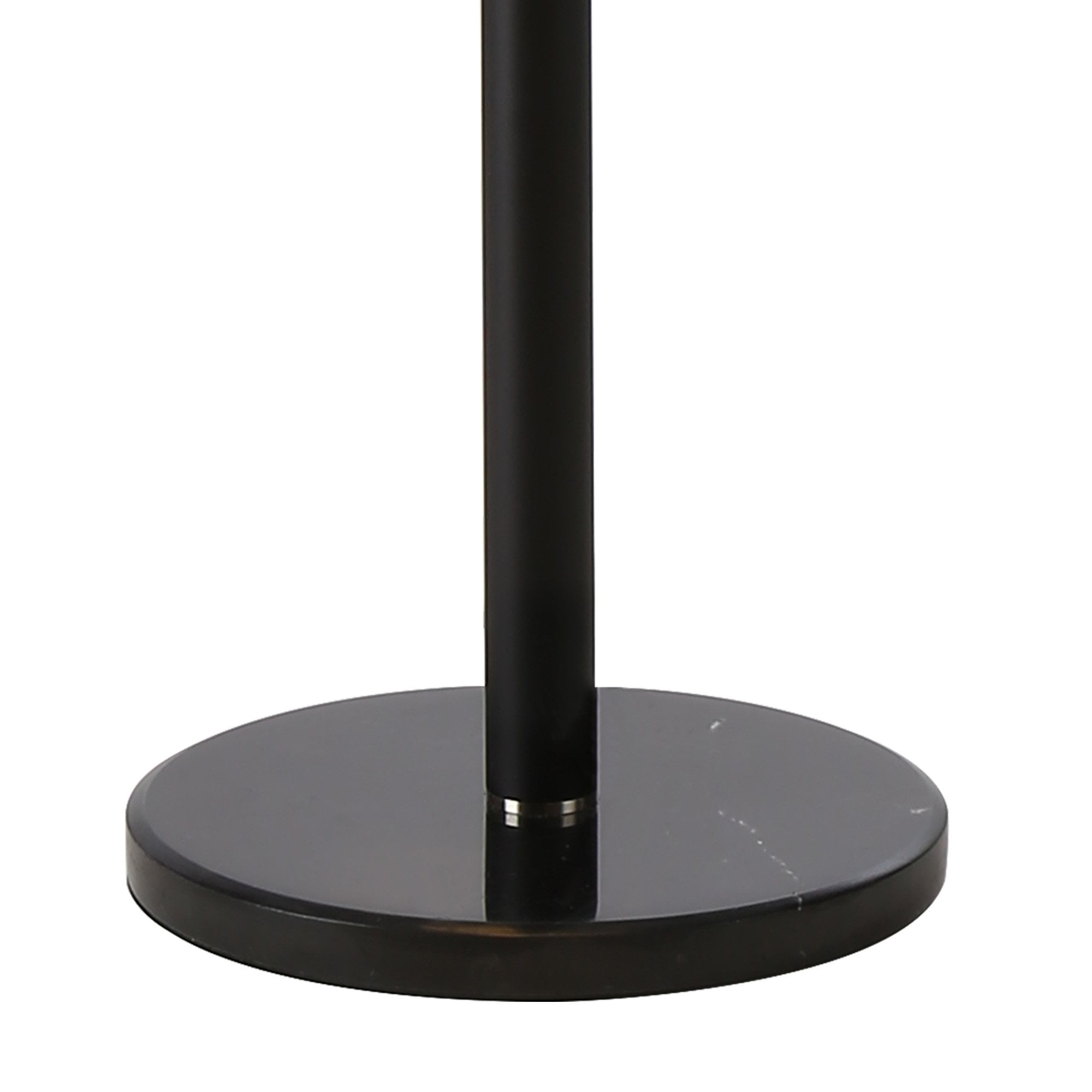 Fabula Deacon 11 Light Floor Lamp - Satin Black & Opal Glass