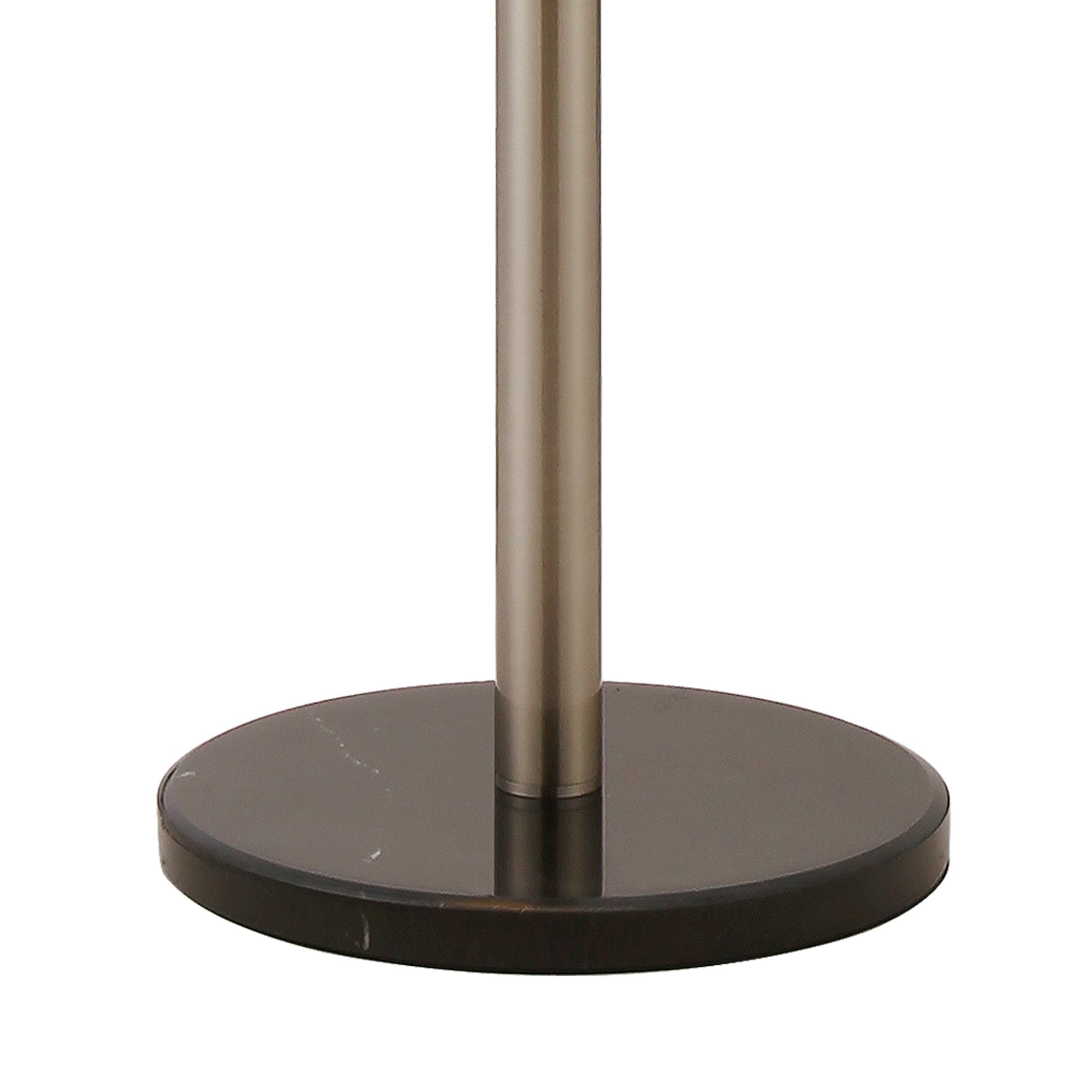 Fabula Deacon 11 Light Floor Lamp - Satin Nickel & Opal Glass