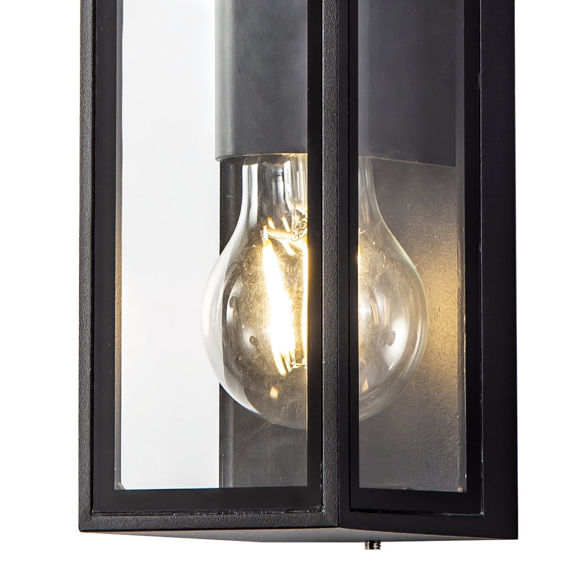 Fabula Deerleap Flush 2 Light Wall Lamp - Anthracite - IP65