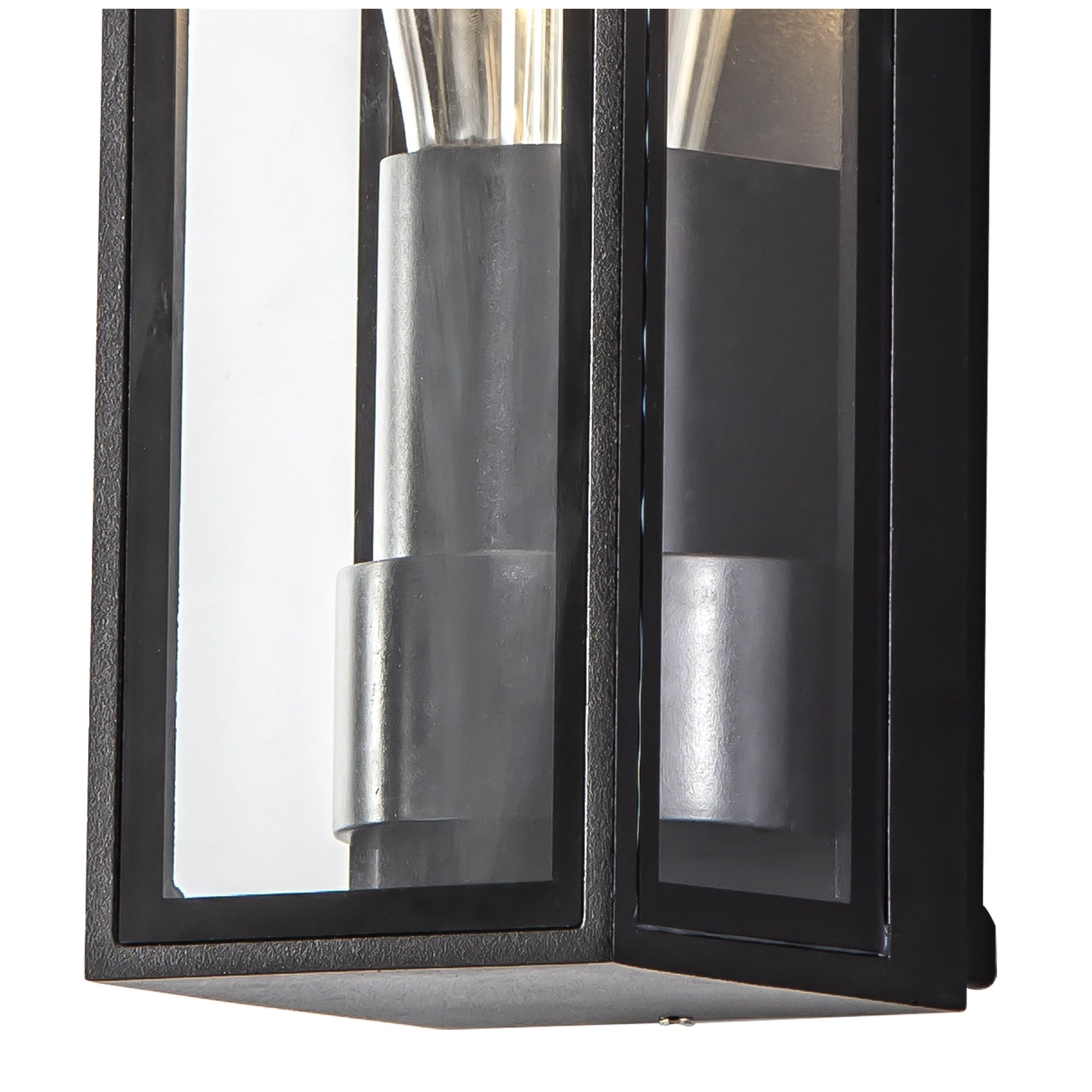 Fabula Deerleap Flush Single Wall Lamp - Anthracite - IP65