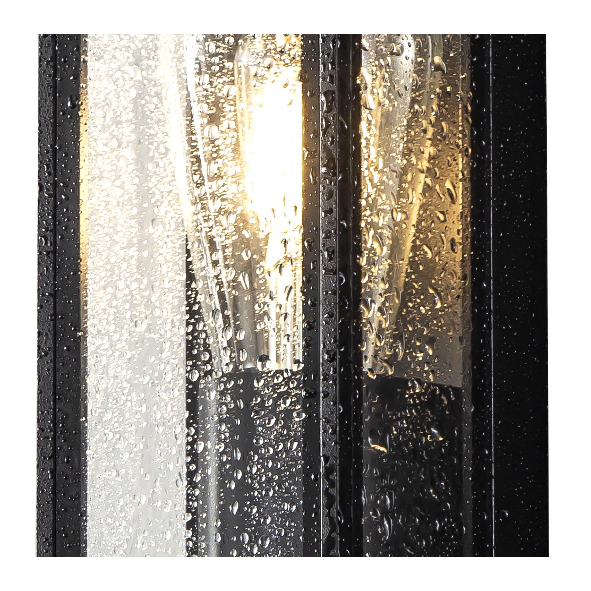 Fabula Deerleap Flush Single Wall Lamp - Anthracite - IP65