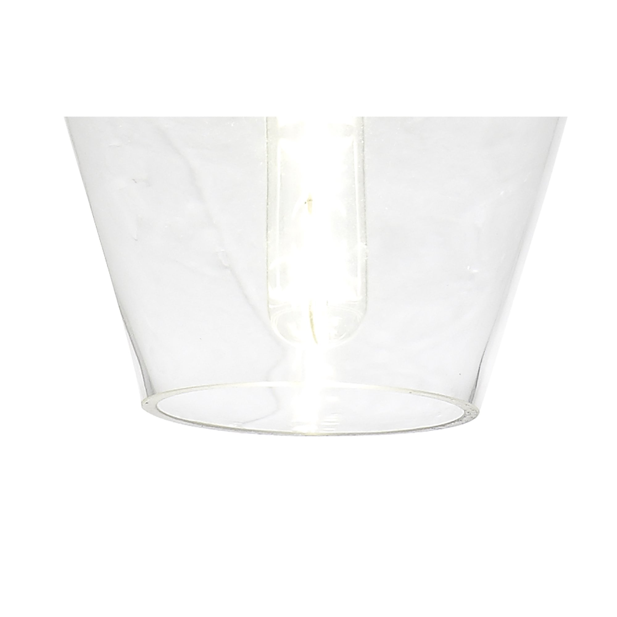 Fabula Elgar 17cm Round Pendant - Chrome & Clear Glass