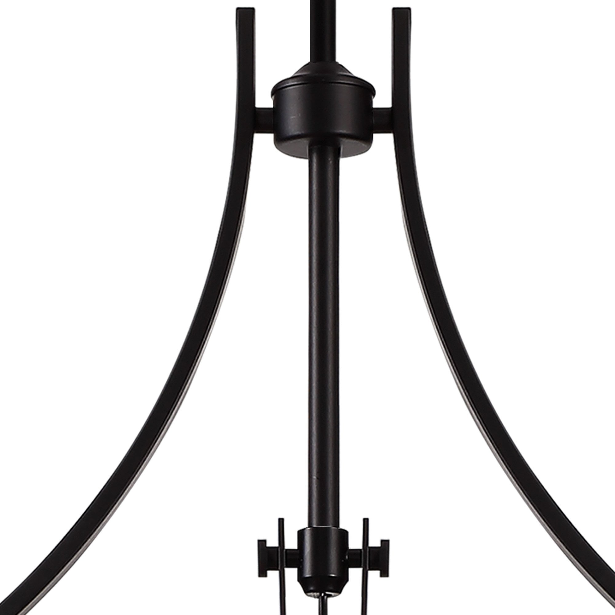 Fabula Epping 3 Light Linear Pendant - Matt Black