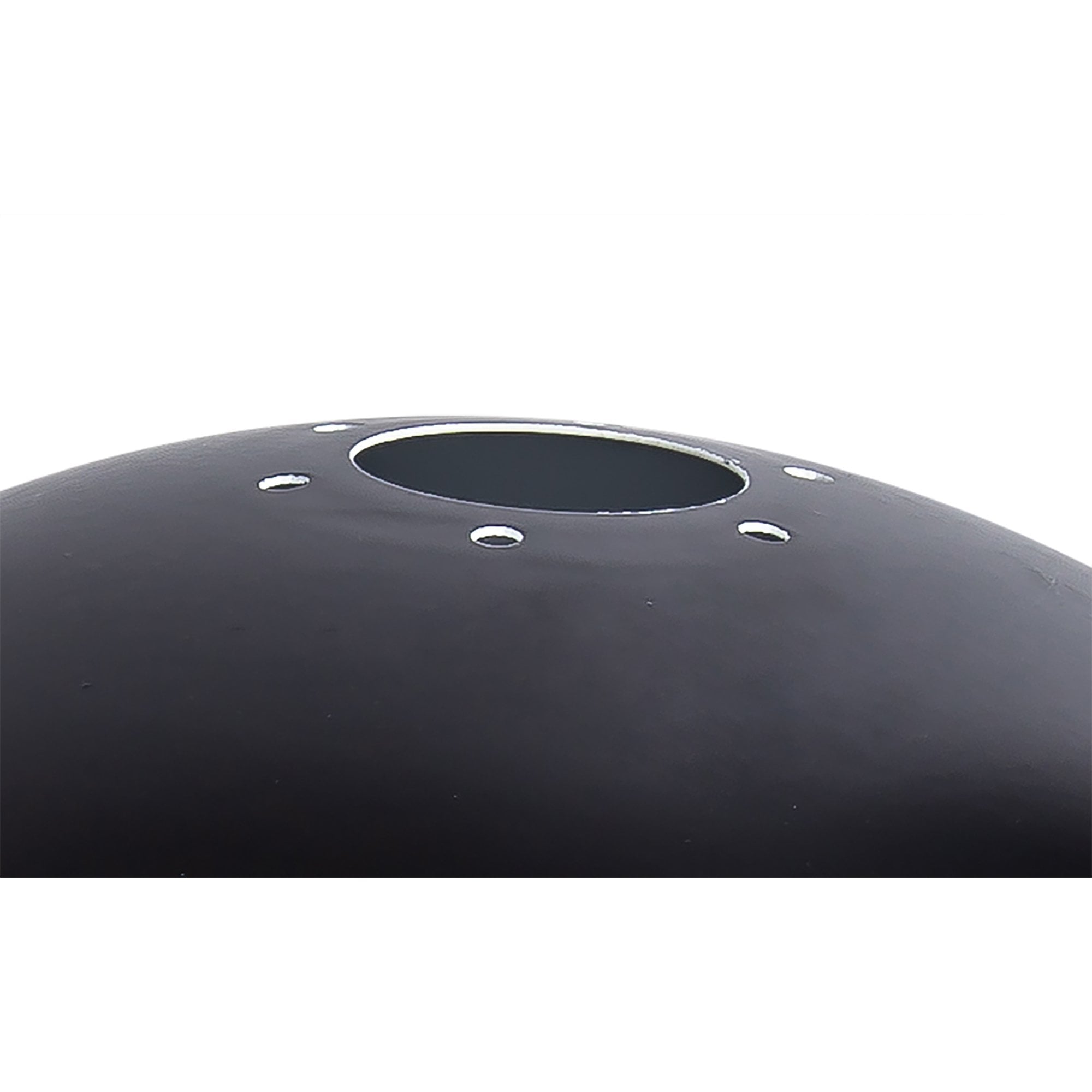 Fabula Epping 31cm Round Shade - Matt Black Metal - Shade Only