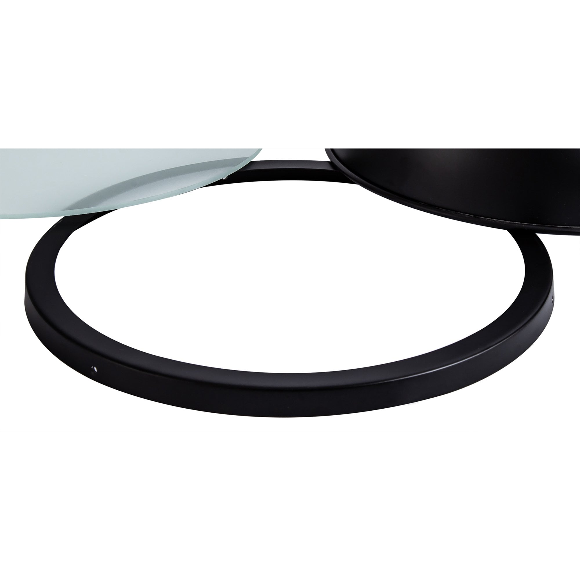 Fabula Epping 31cm Round Shade - Matt Black Metal - Shade Only