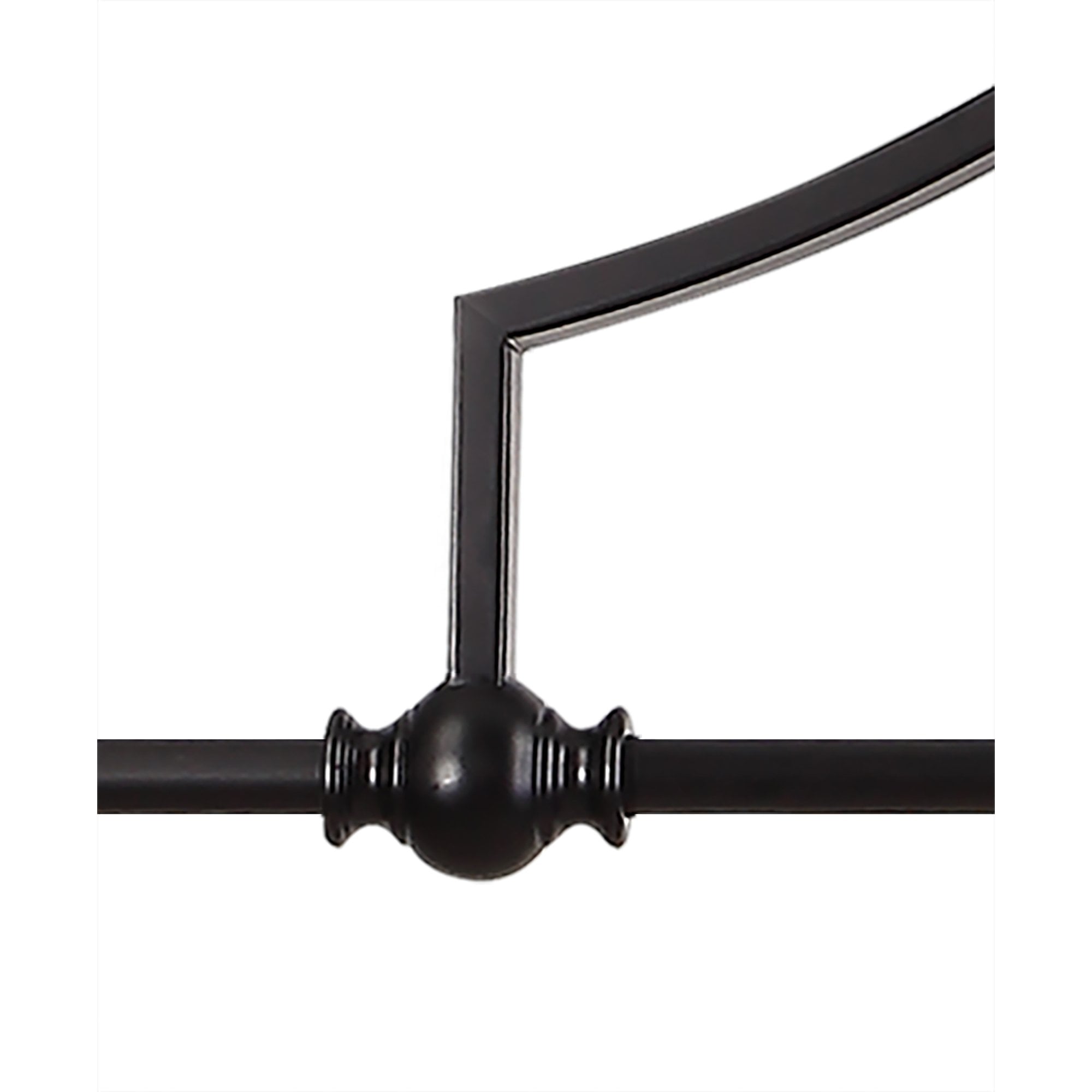 Fabula Epping Linear Pendant Frame - Matt Black - Frame Only