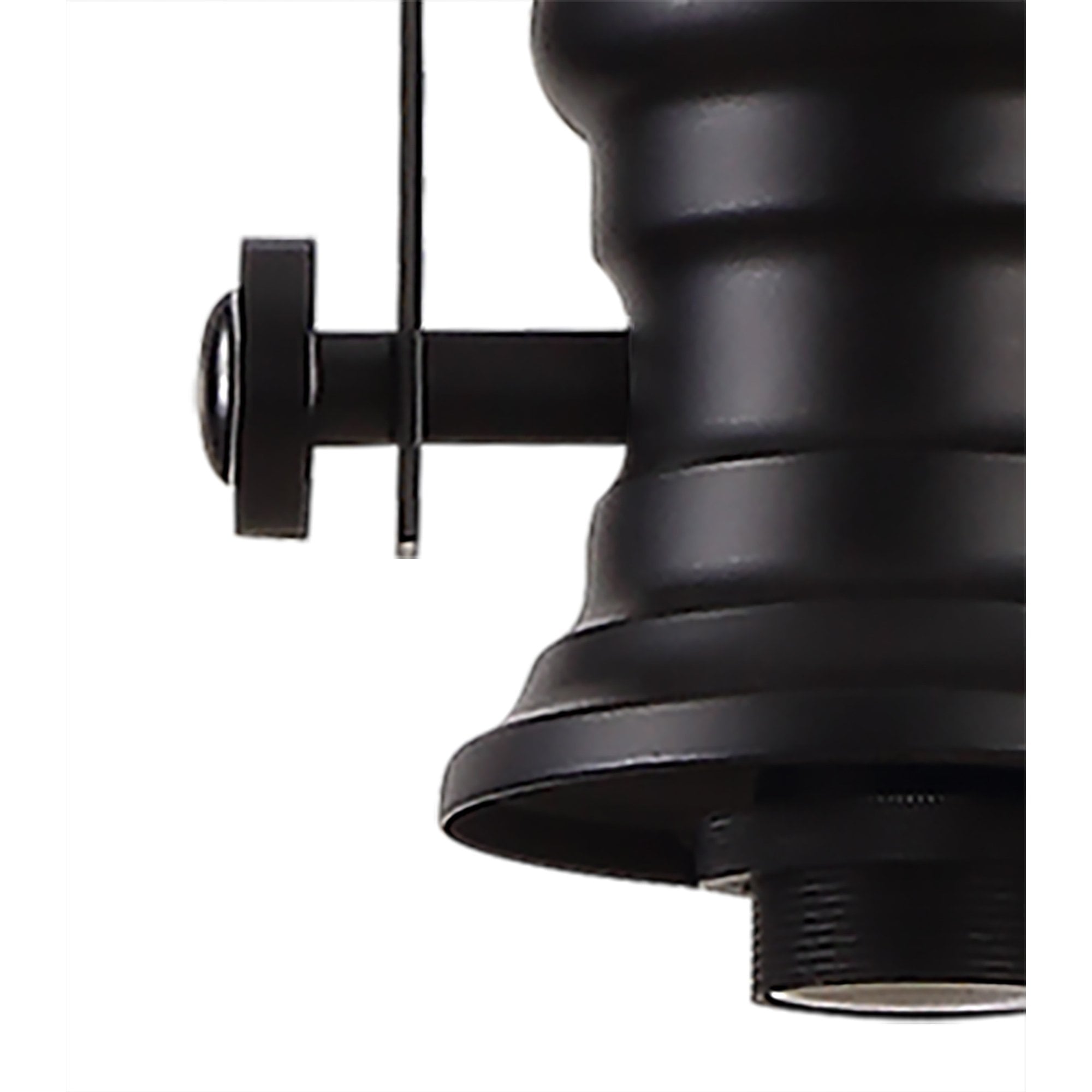 Fabula Epping Pendant Frame - Matt Black - Frame Only