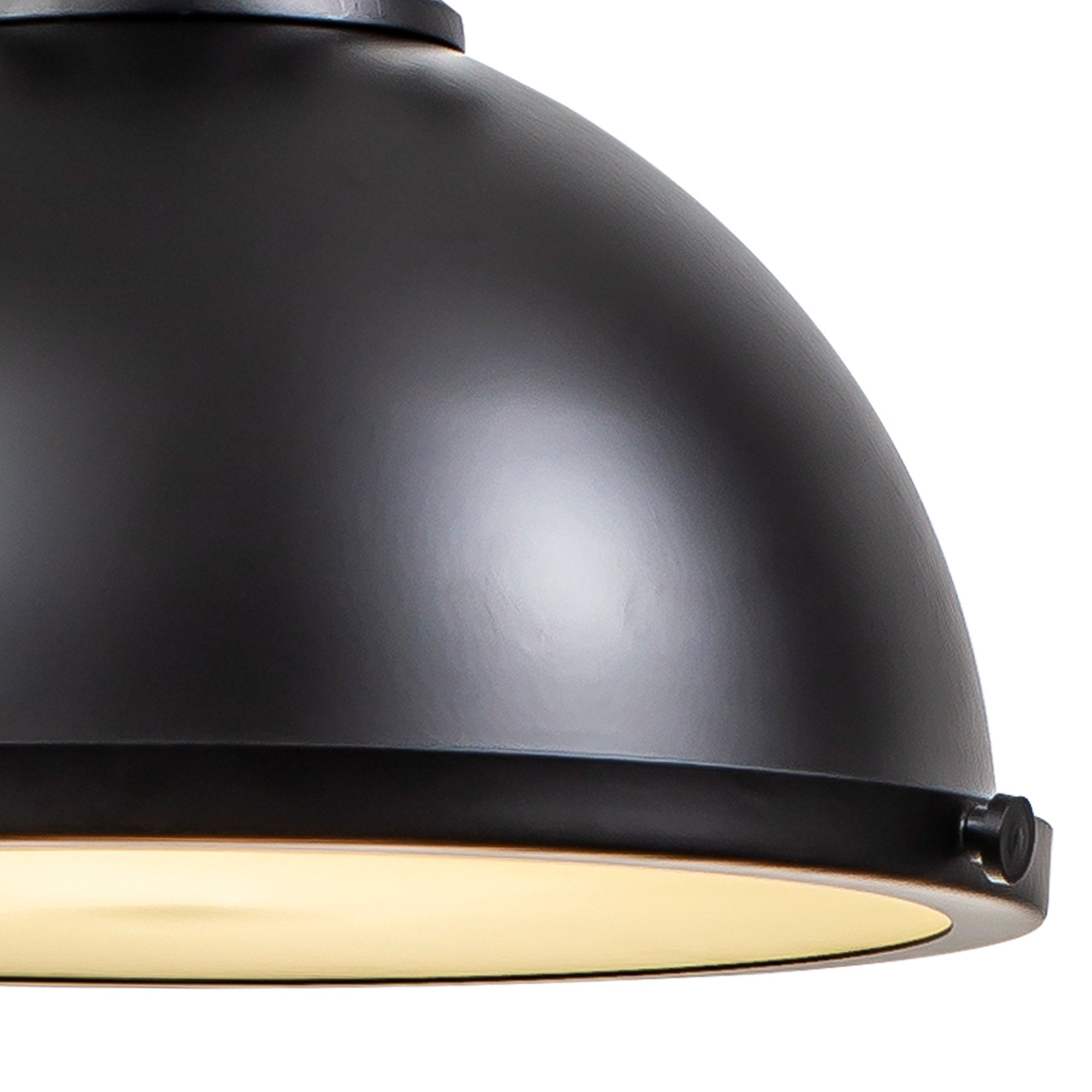 Fabula Epping Single Pendant - Matt Black