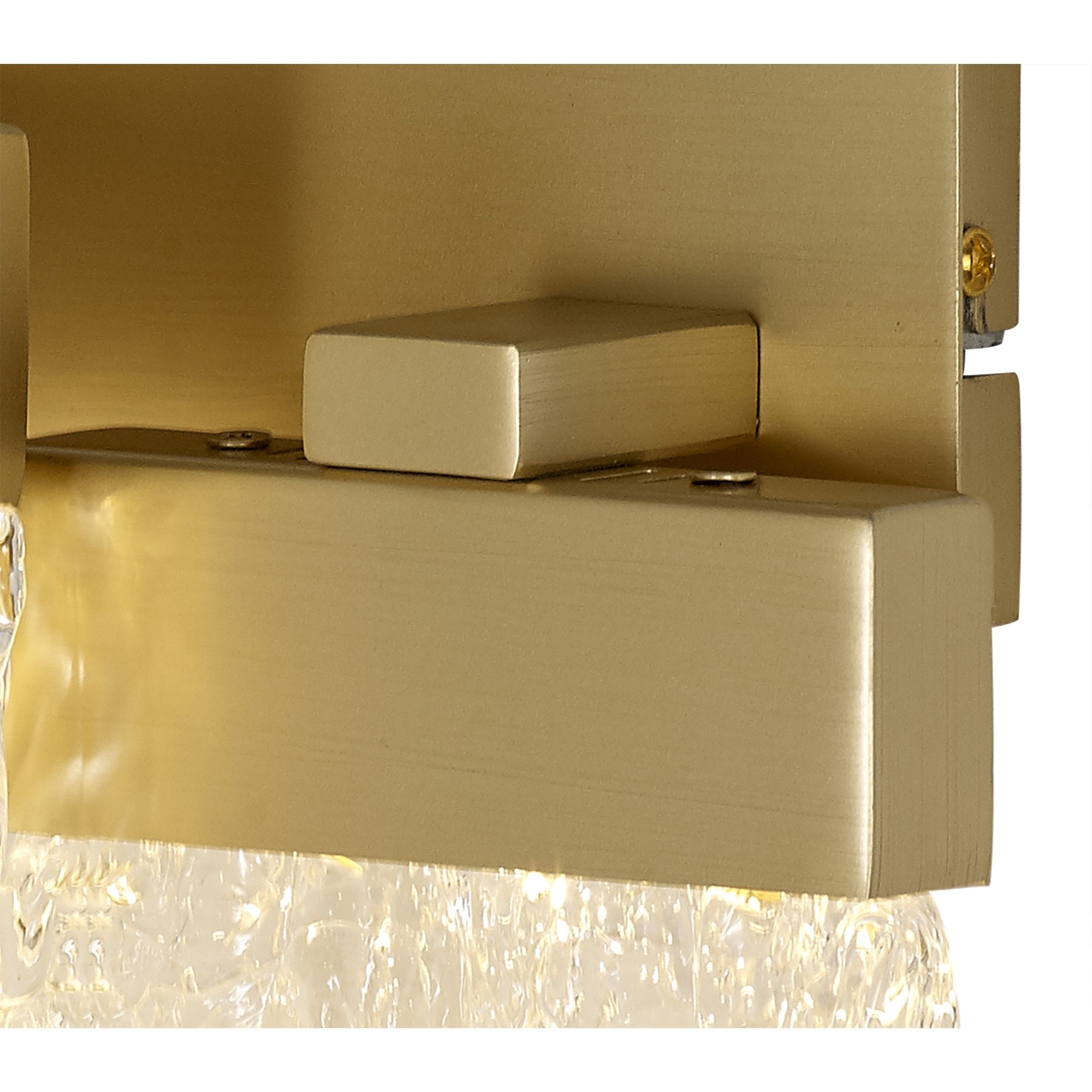 Fabula Falcon 2 Light LED Wall Lamp - Painted Brushed Gold