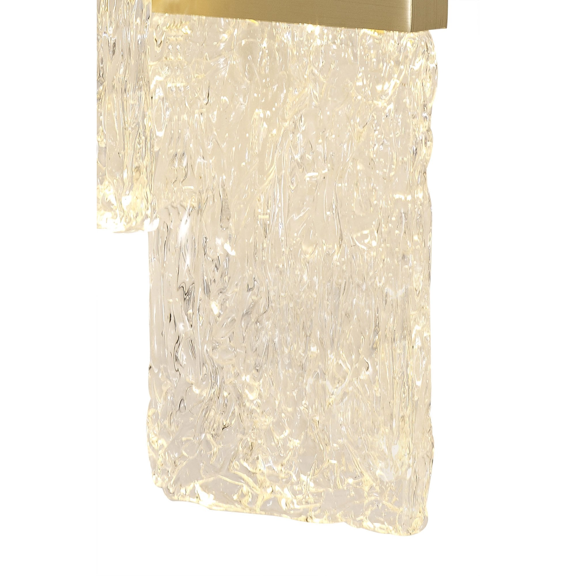 Fabula Falcon 2 Light LED Wall Lamp - Painted Brushed Gold