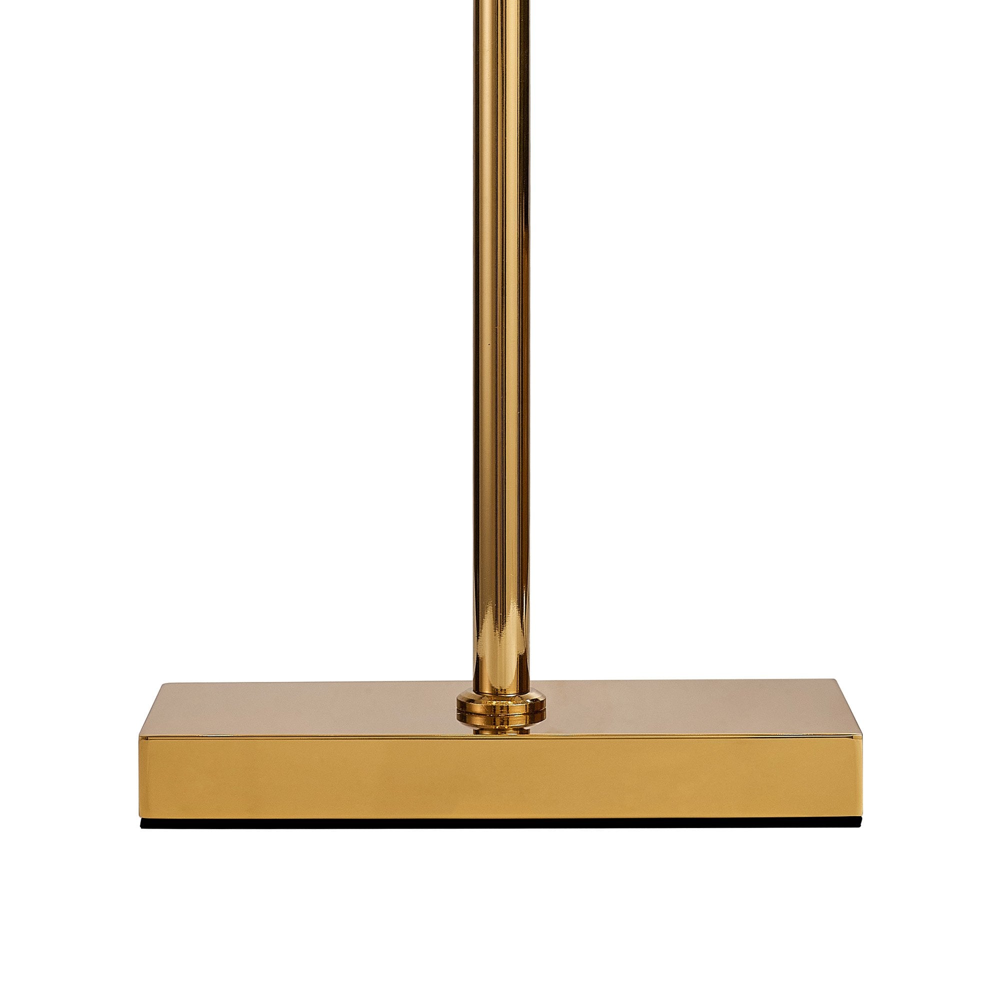 Fabula Fernbank 2 Light Rectangular Table Lamp - Gold & Crystal