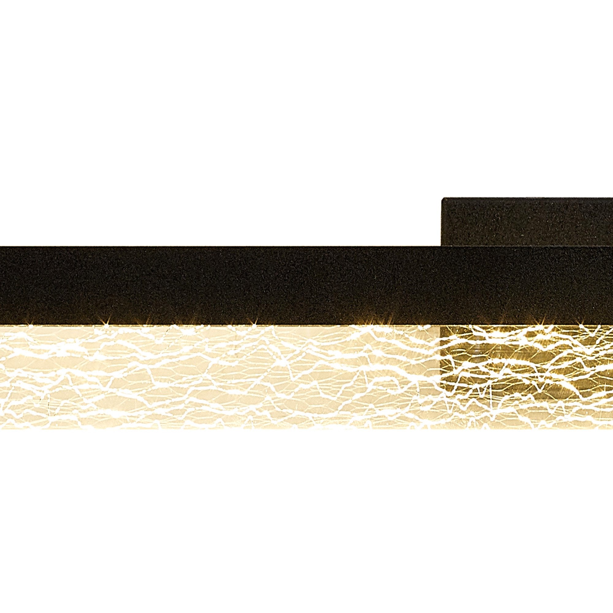 Fabula Garfield 515mm LED Wall Lamp - Sand Black - IP44