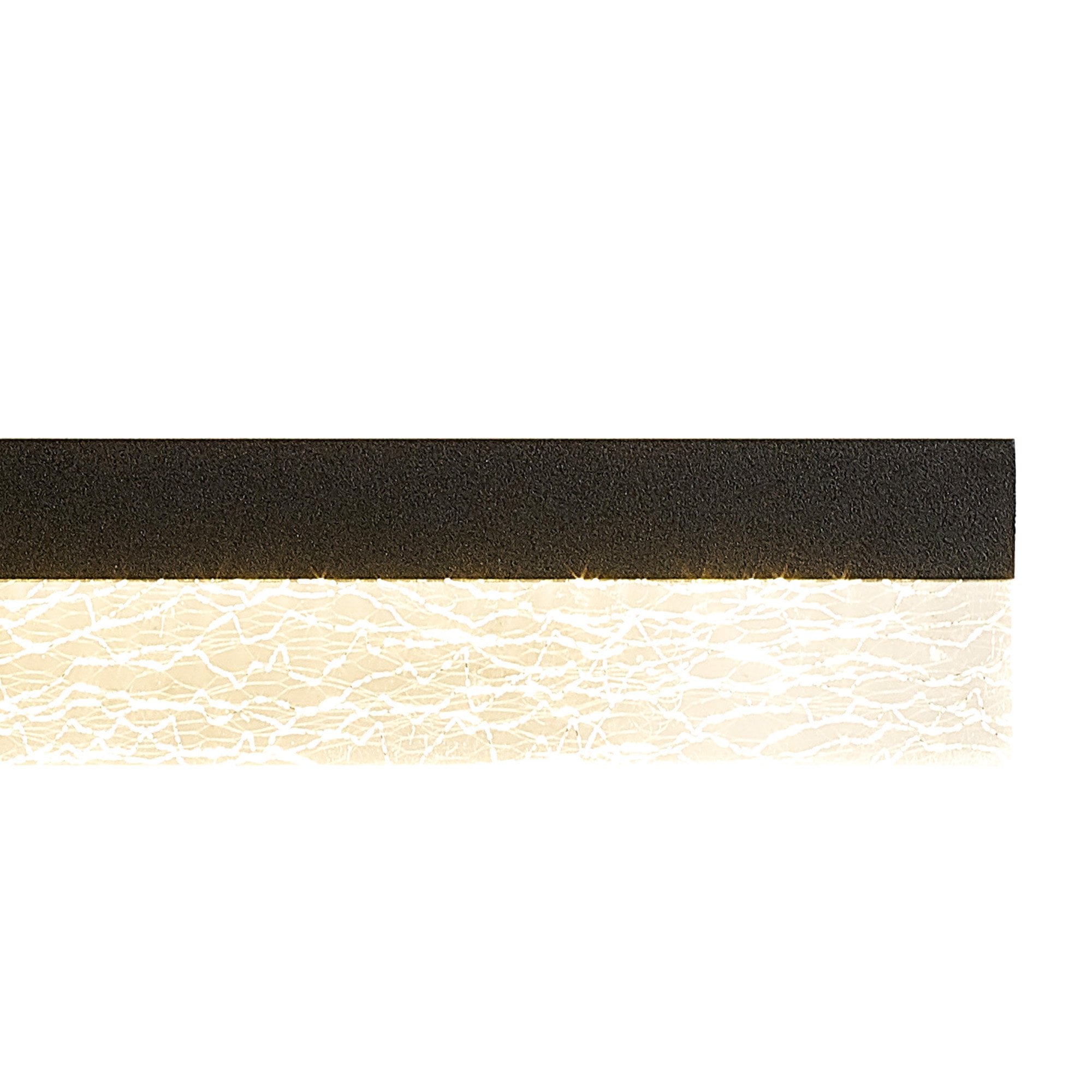 Fabula Garfield 515mm LED Wall Lamp - Sand Black - IP44