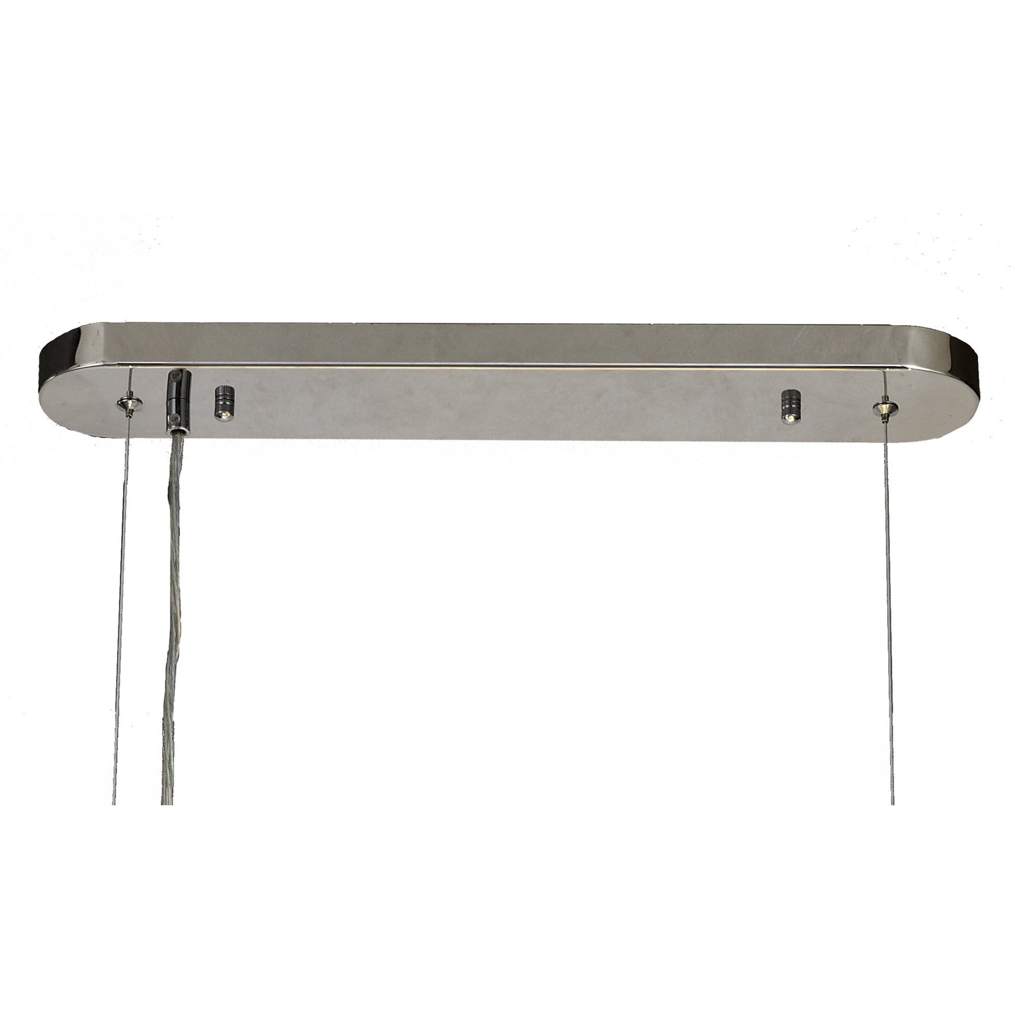 Fabula Grosvenor 10 Light Oblong Linear Pendant - Polished Chrome & Crystal