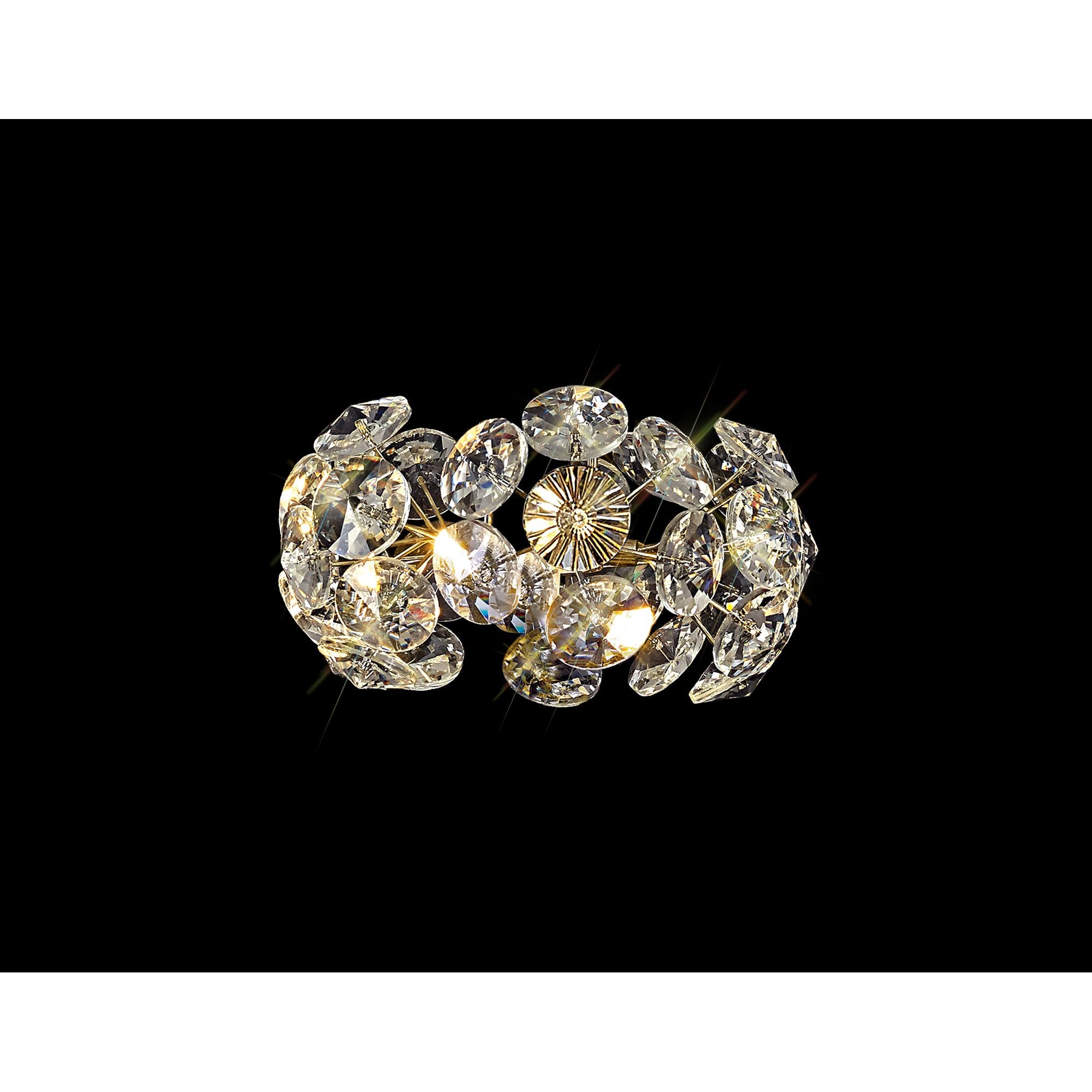 Fabula Grosvenor Shade - French Gold & Crystal - Shade Only